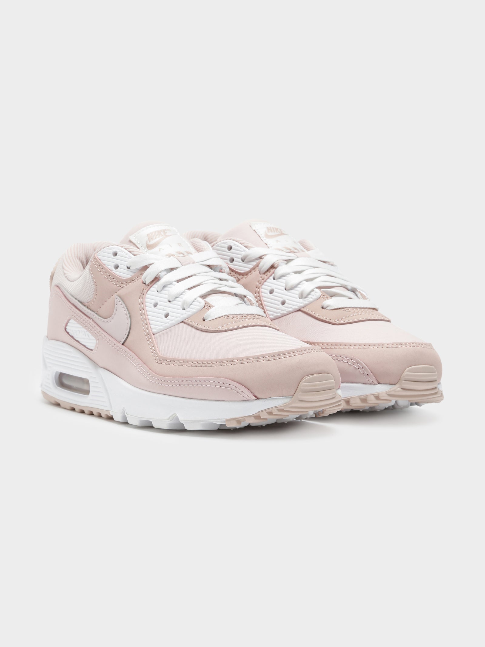 Nike Womens Air Max 90 Sneakers Pink Glue Store
