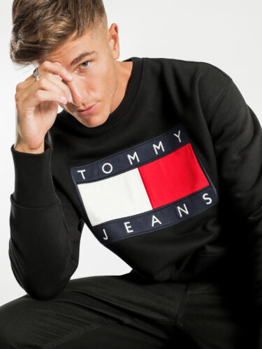 Tommy Flag Crew Sweater
