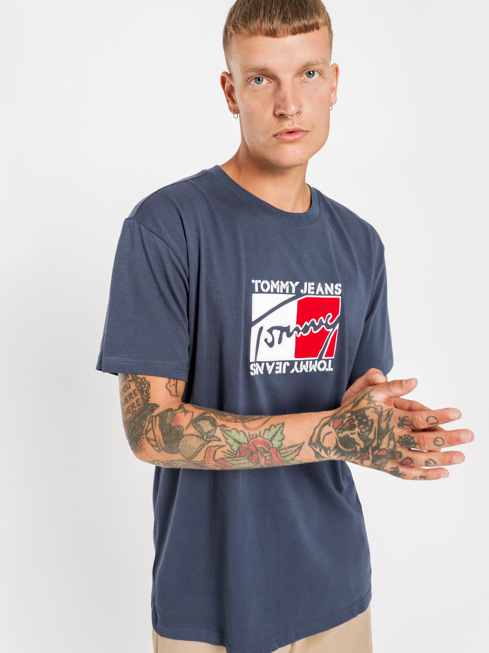 Flag Script T-Shirt