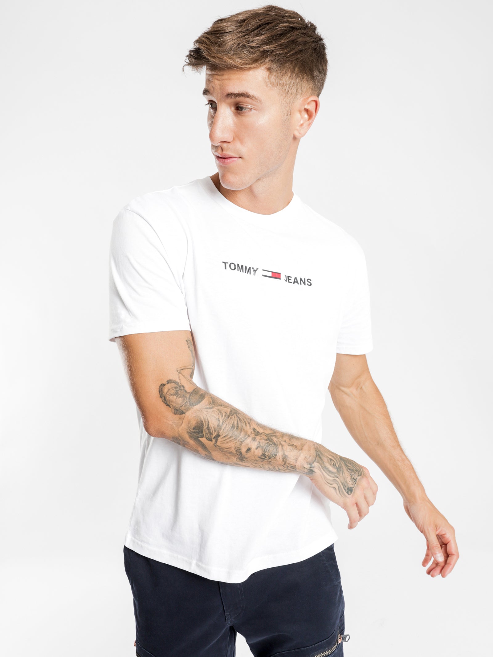 TJM Straight Small Logo T-Shirt
