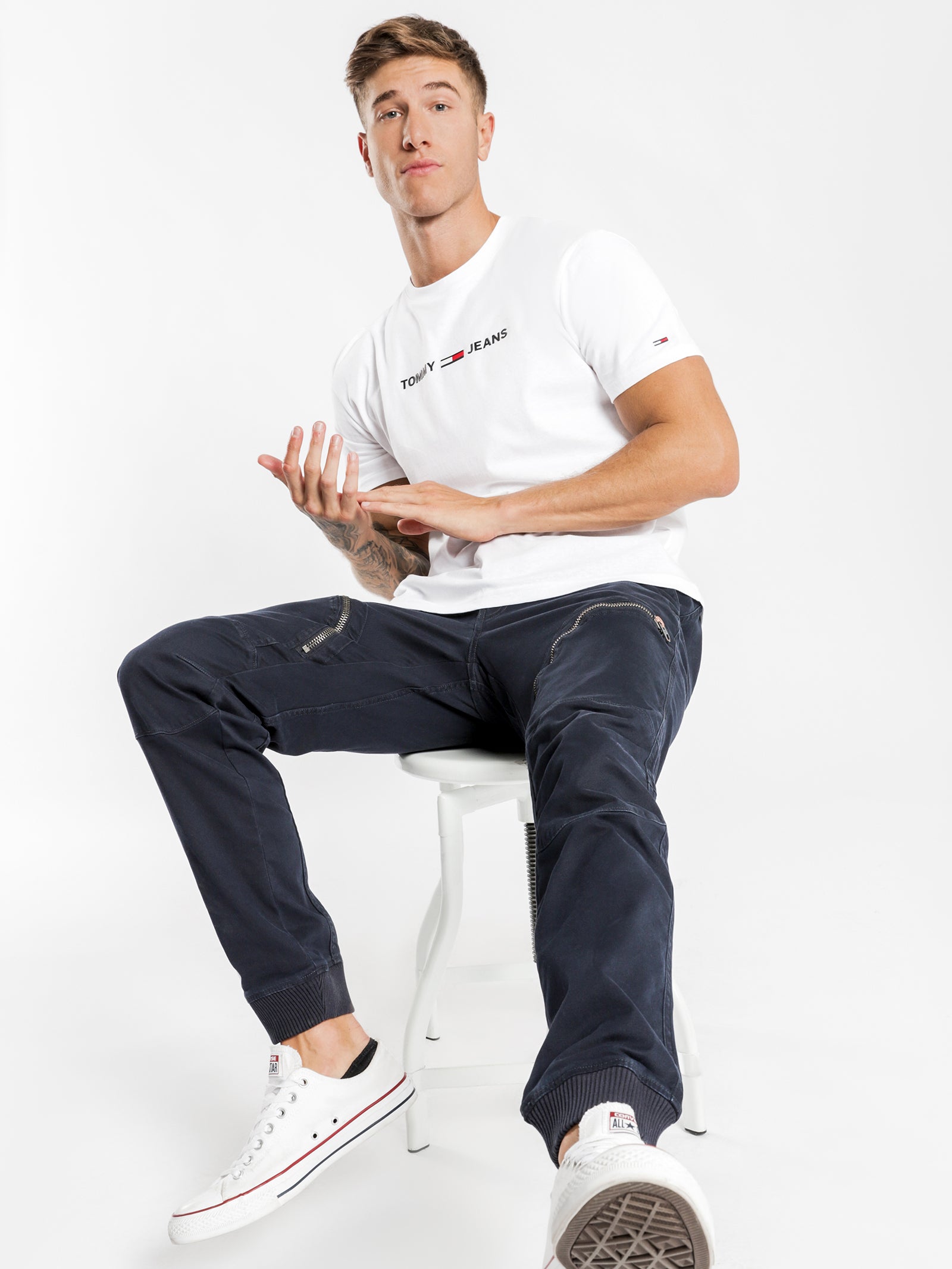 TJM Straight Small Logo T-Shirt