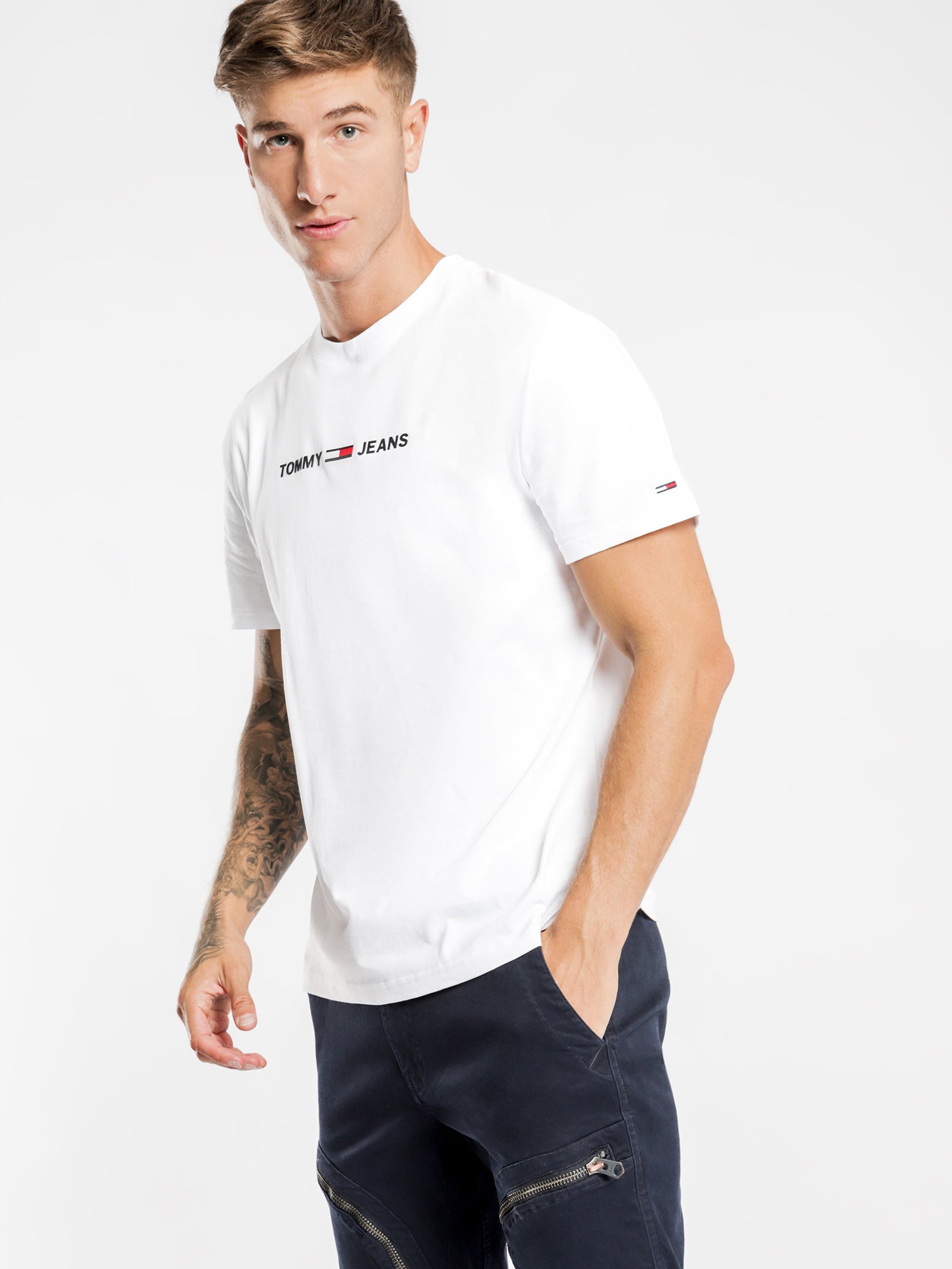 TJM Straight Small Logo T-Shirt