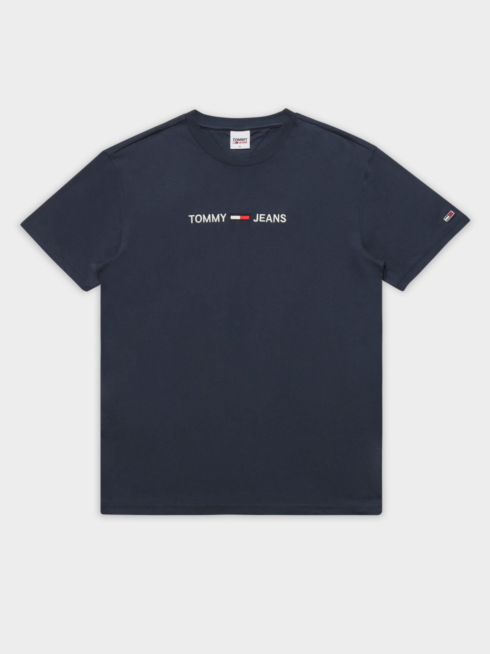 Logo Embroidered Organic Cotton T-Shirt