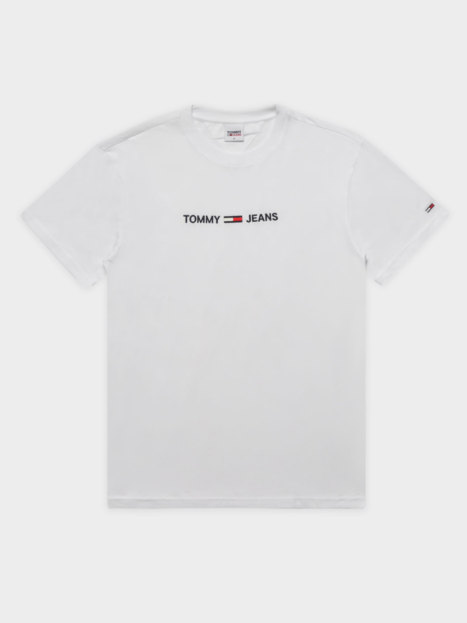 Logo Embroidered Organic Cotton T-Shirt