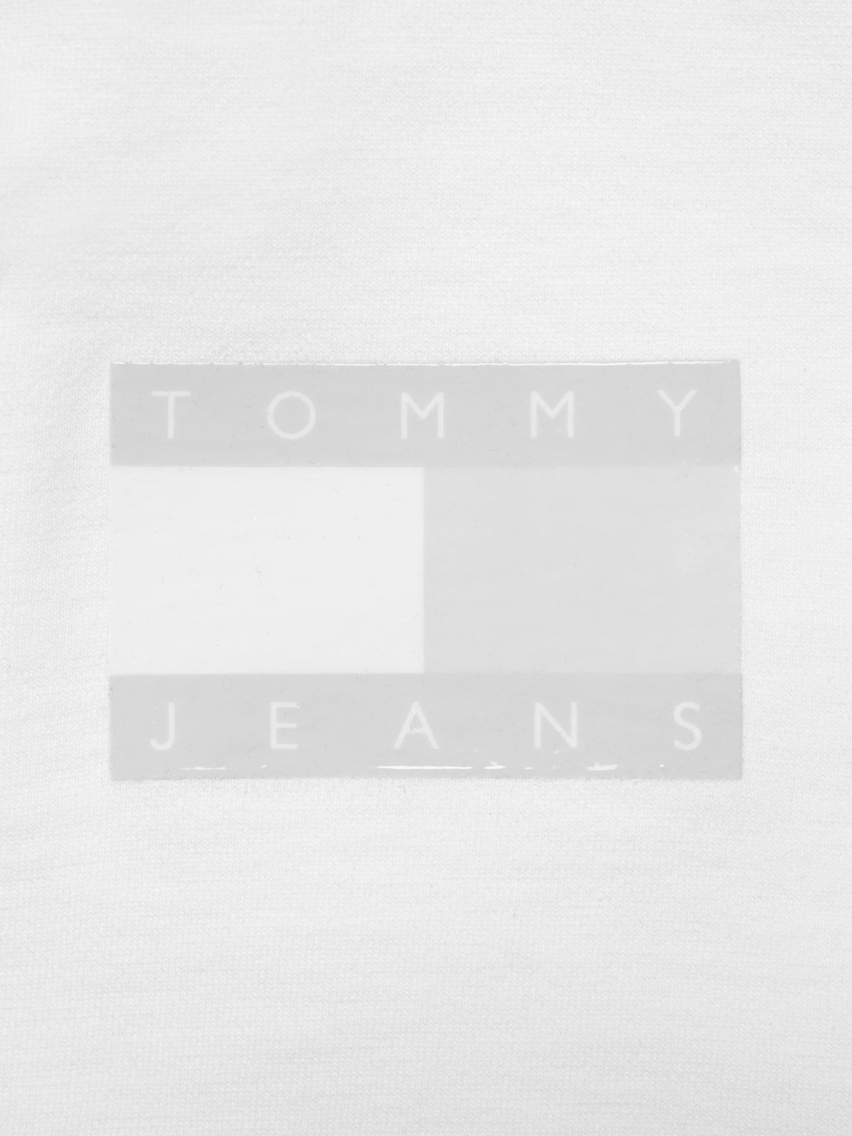 Tommy Gel Hoodie in White