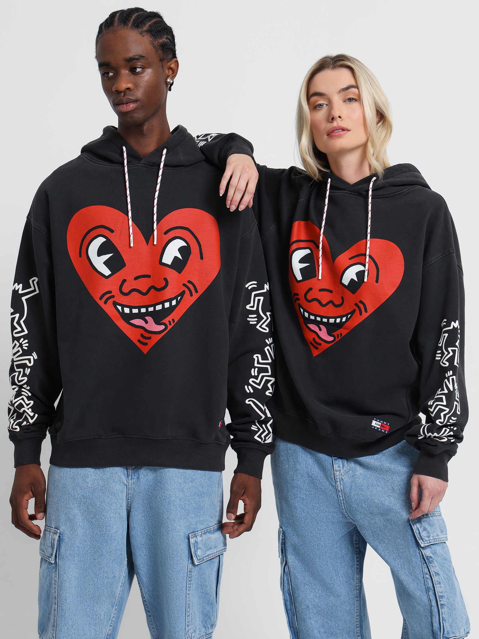 Keith Haring Sweatshirt H&m Keith Haring Pullover Hoodie H&