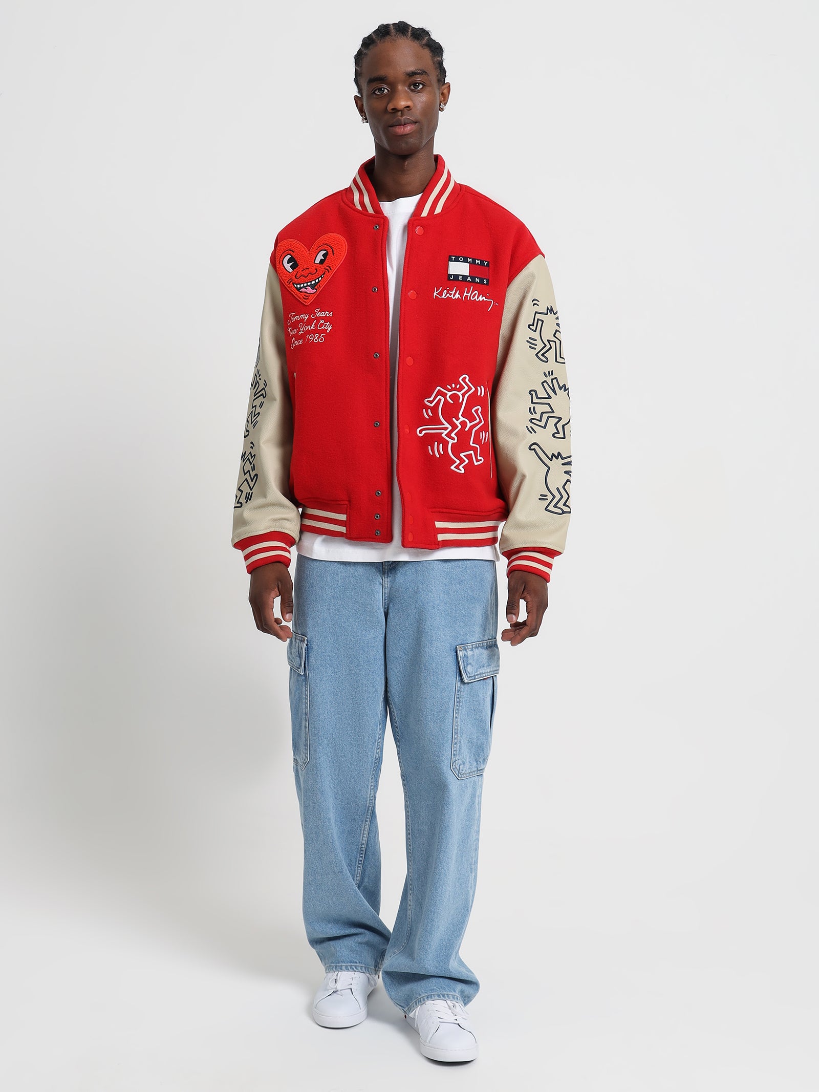 Keith Haring Varsity Jacket