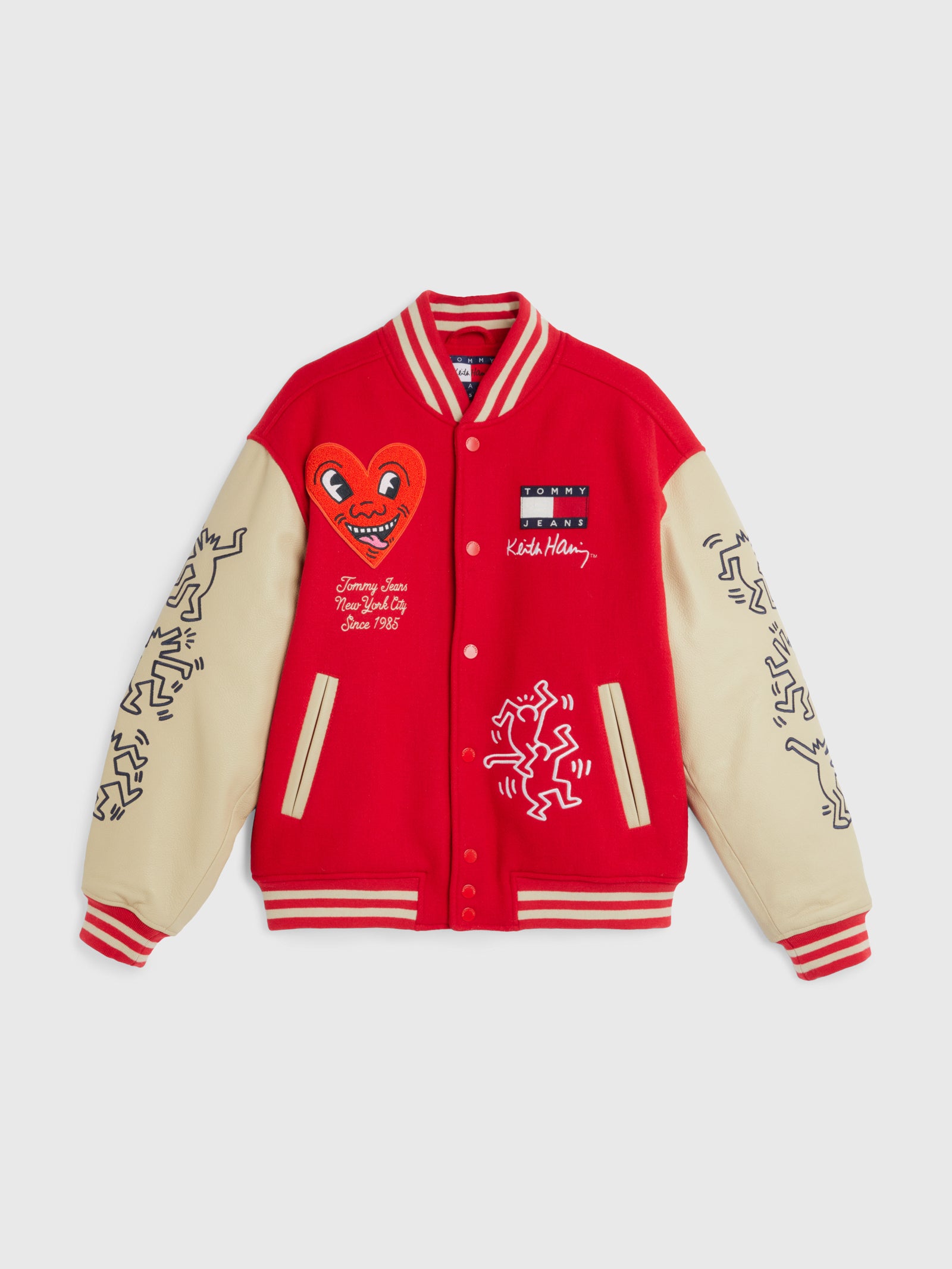 Keith Haring Varsity Jacket