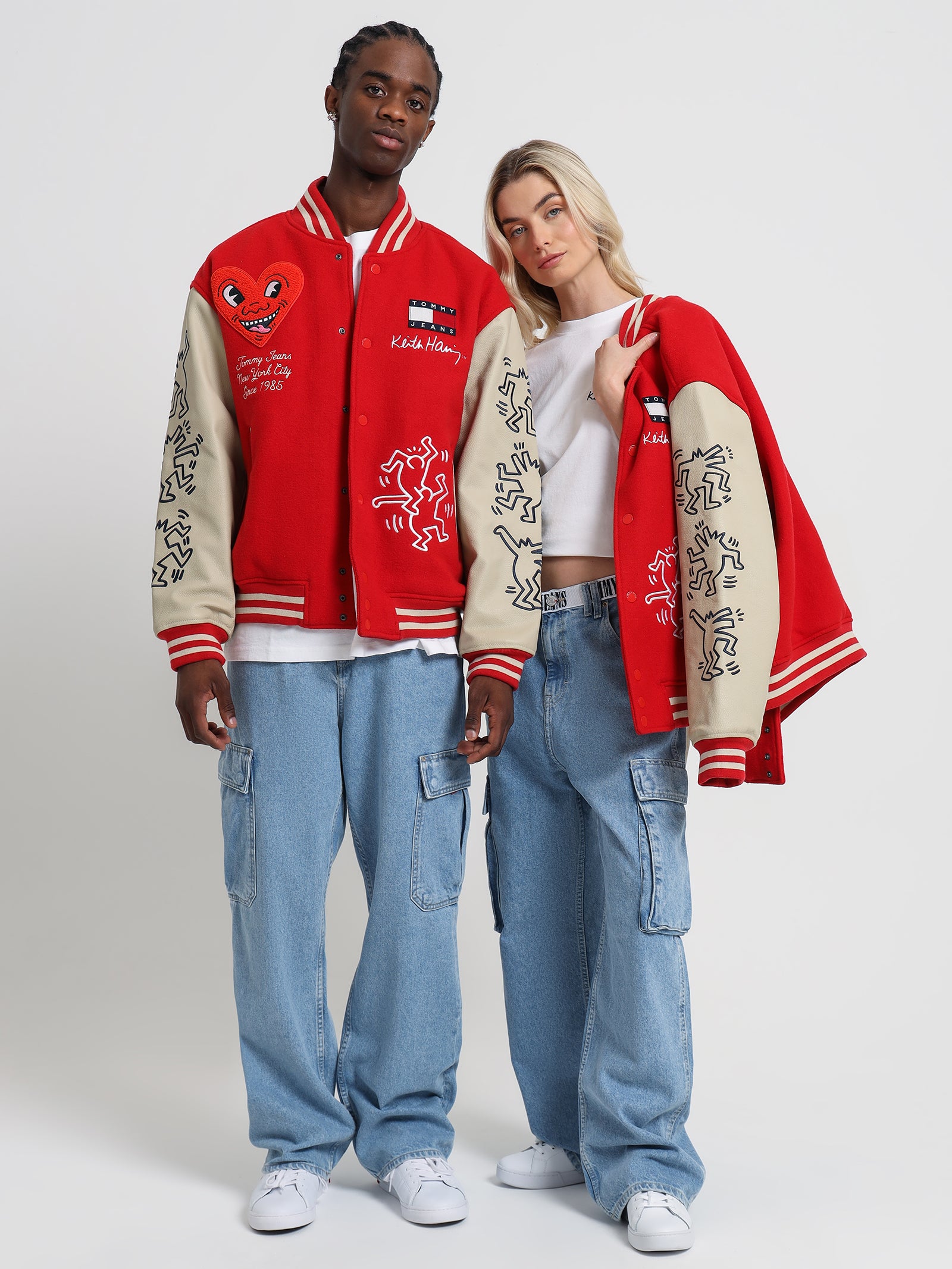 Keith Haring Varsity Jacket
