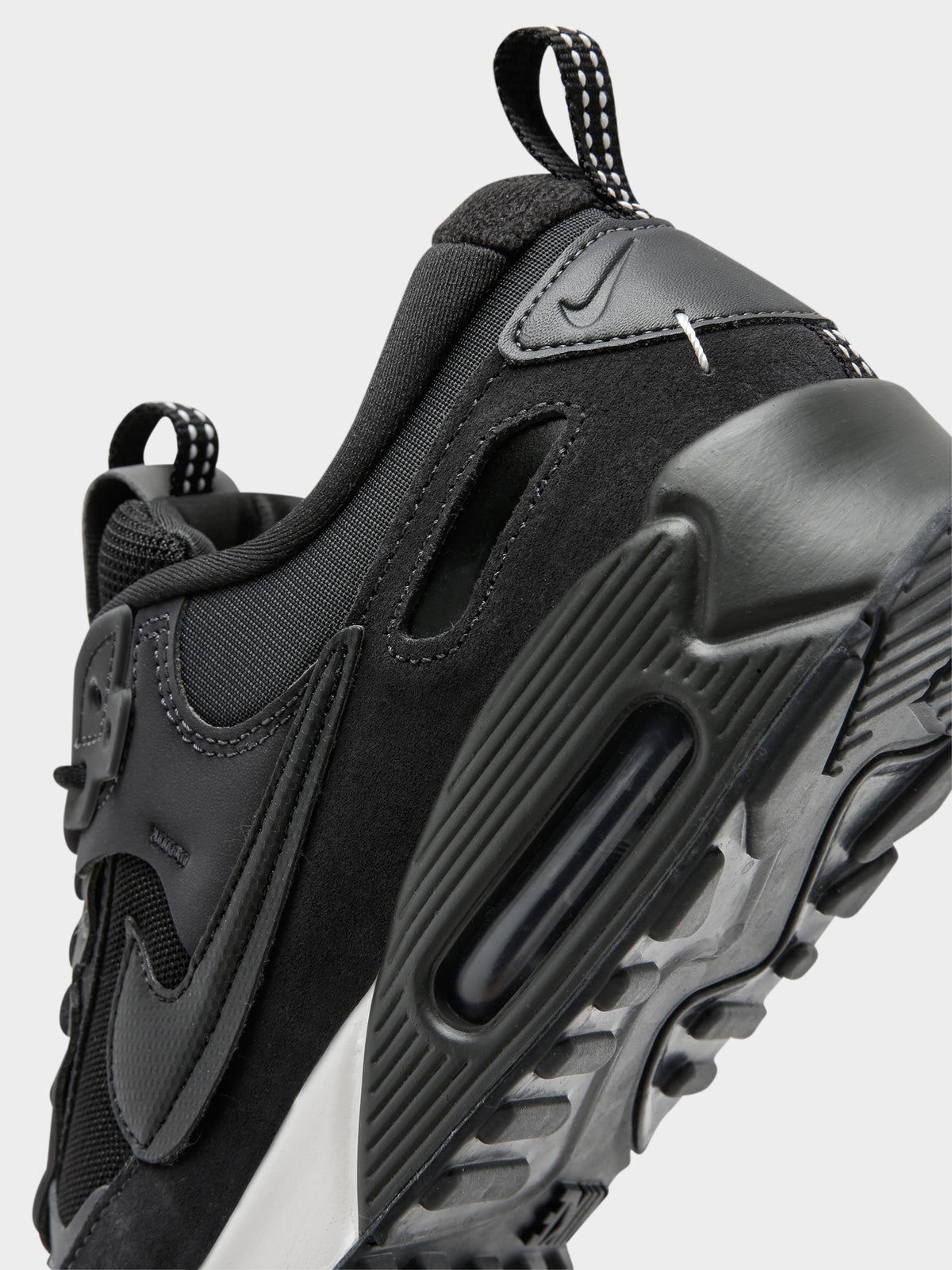 Womens Air Max 90 Futura Sneakers in Black &amp; Grey