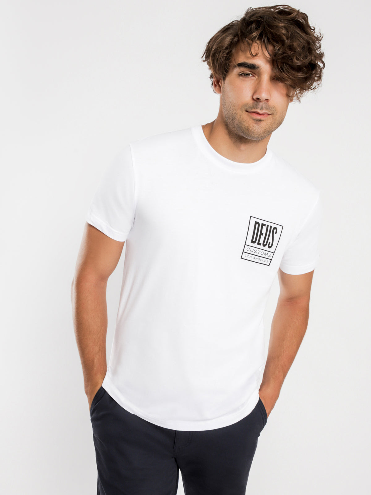 Deus Board and Cycle T-Shirt in White