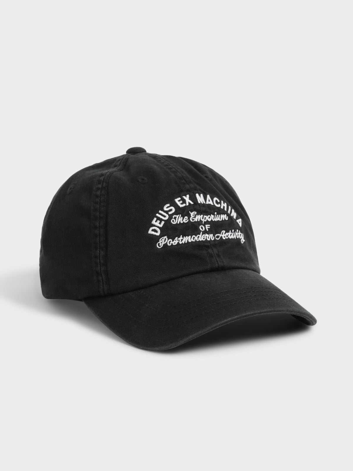 Classic Dad Emporium Cap in Black