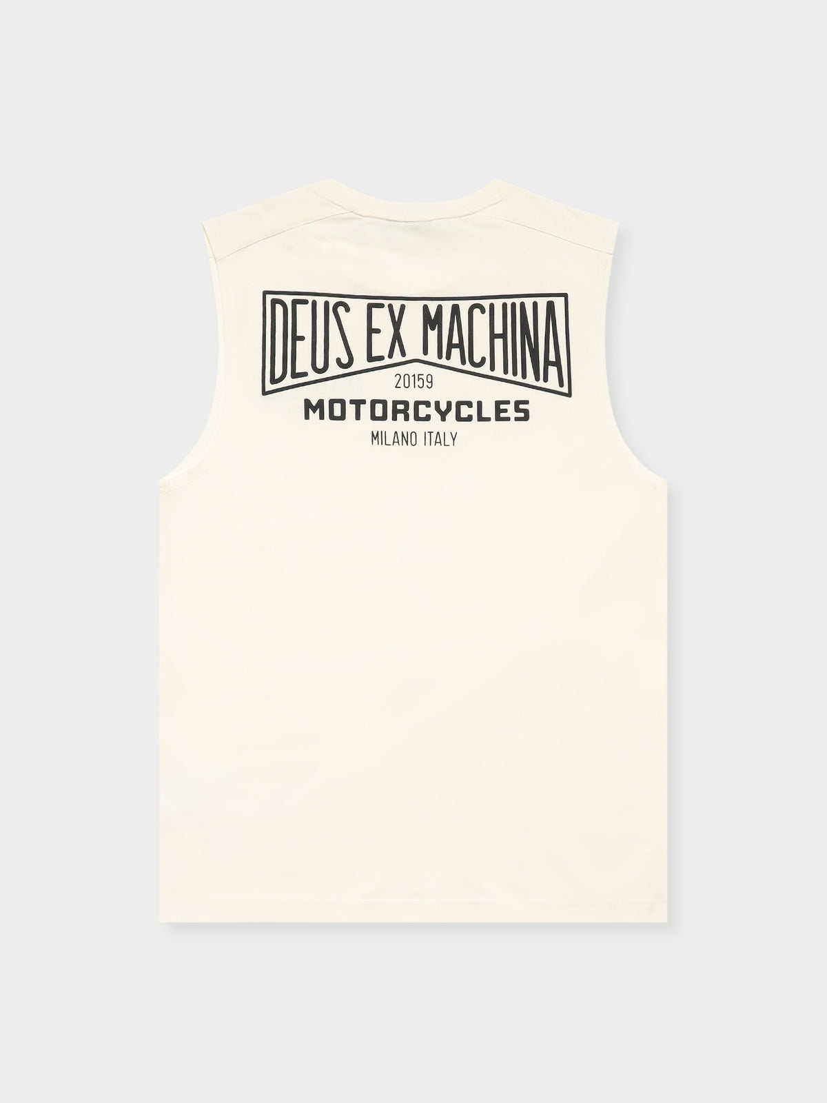 Leader Muscle Shirt in Vintage White