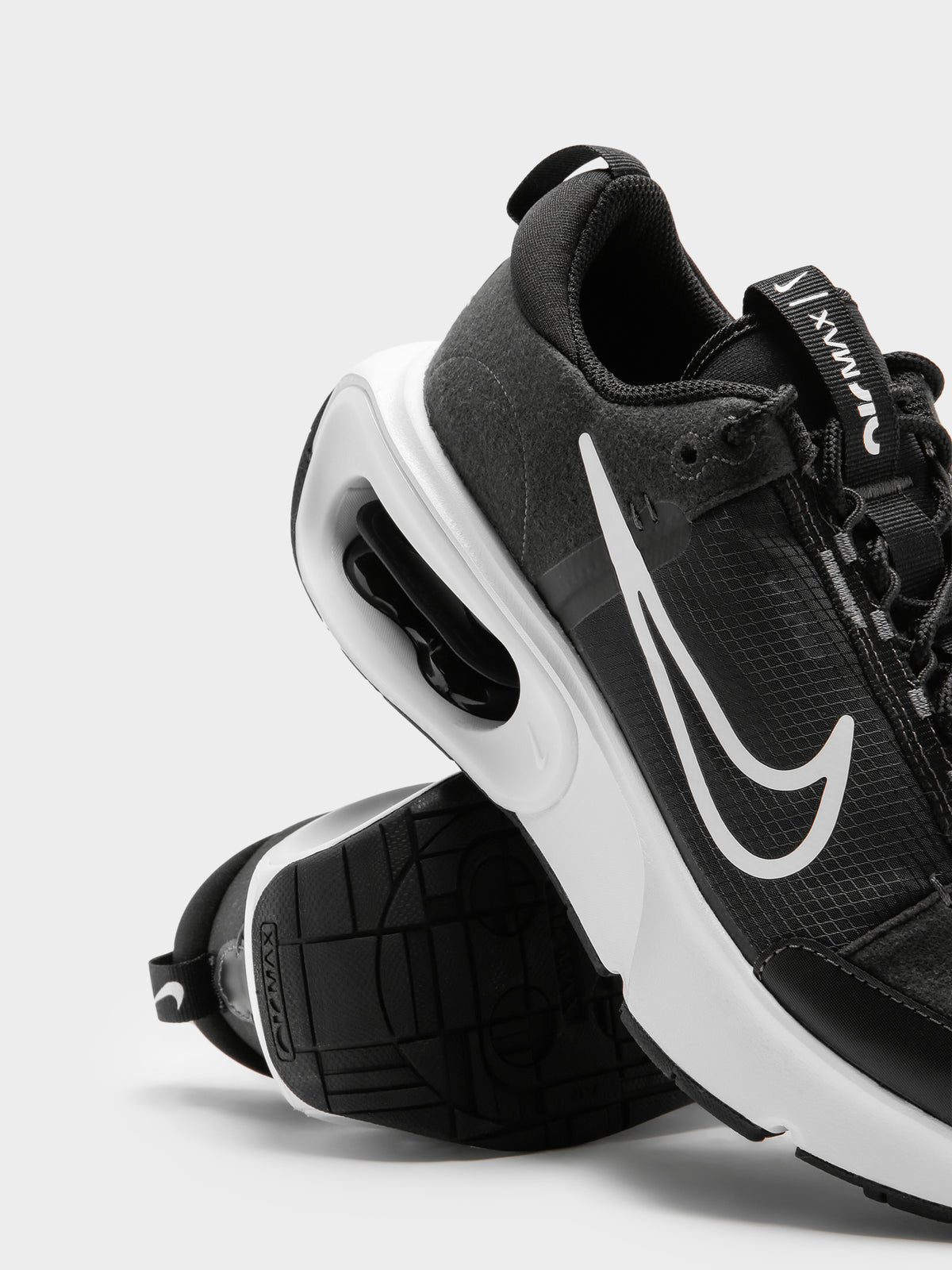 Womens Air Max Interl Sneakers in Black &amp; White