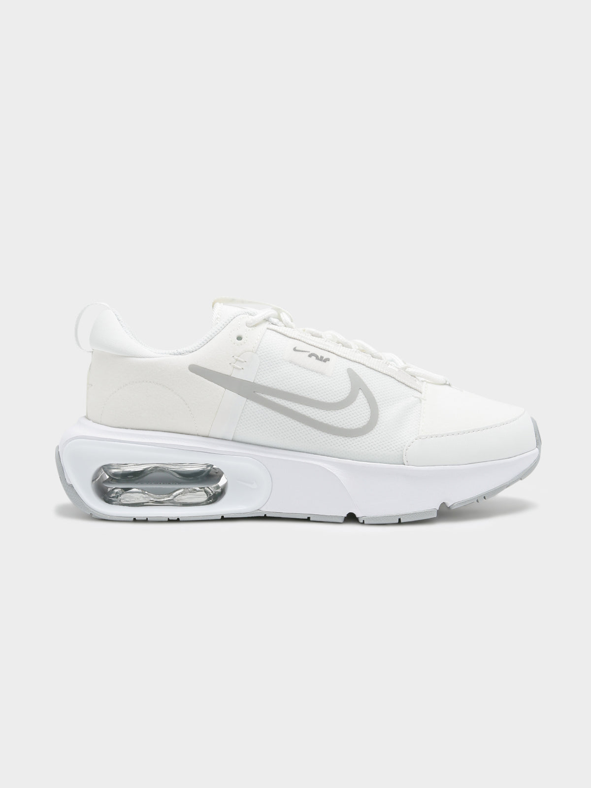 Nike Womens Air Max Interl Sneakers | White/Grey
