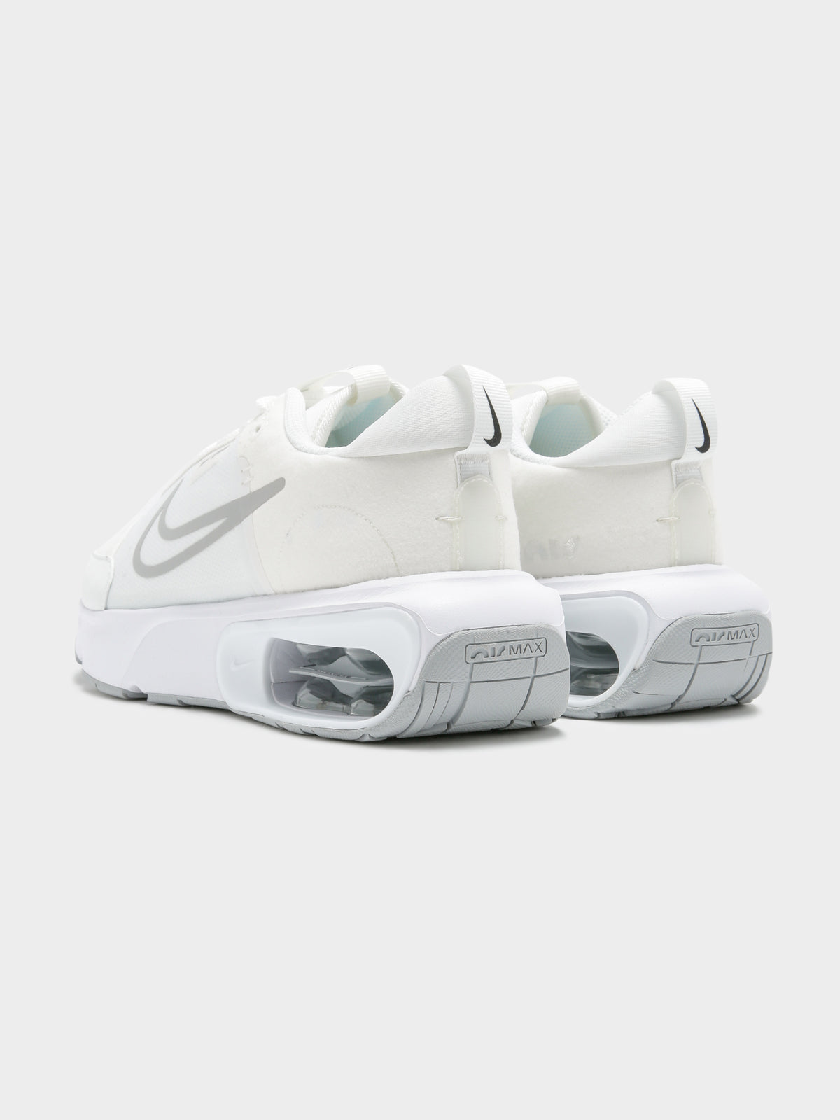 Nike Womens Air Max Interl Sneakers | White/Grey