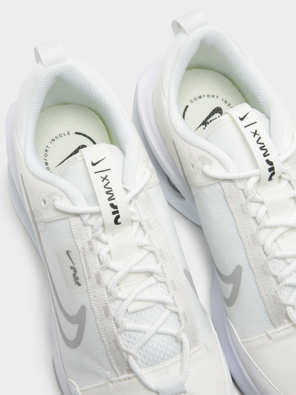 Nike Womens Air Max Interl Sneakers | White/Grey