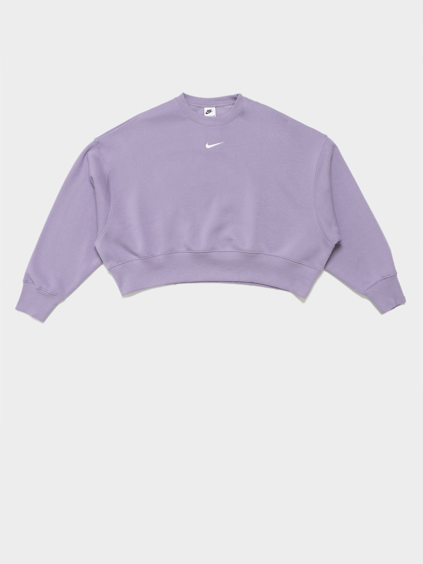 Purple Nike Oversized Tunic Pullover Nike Sportswear Phoenix