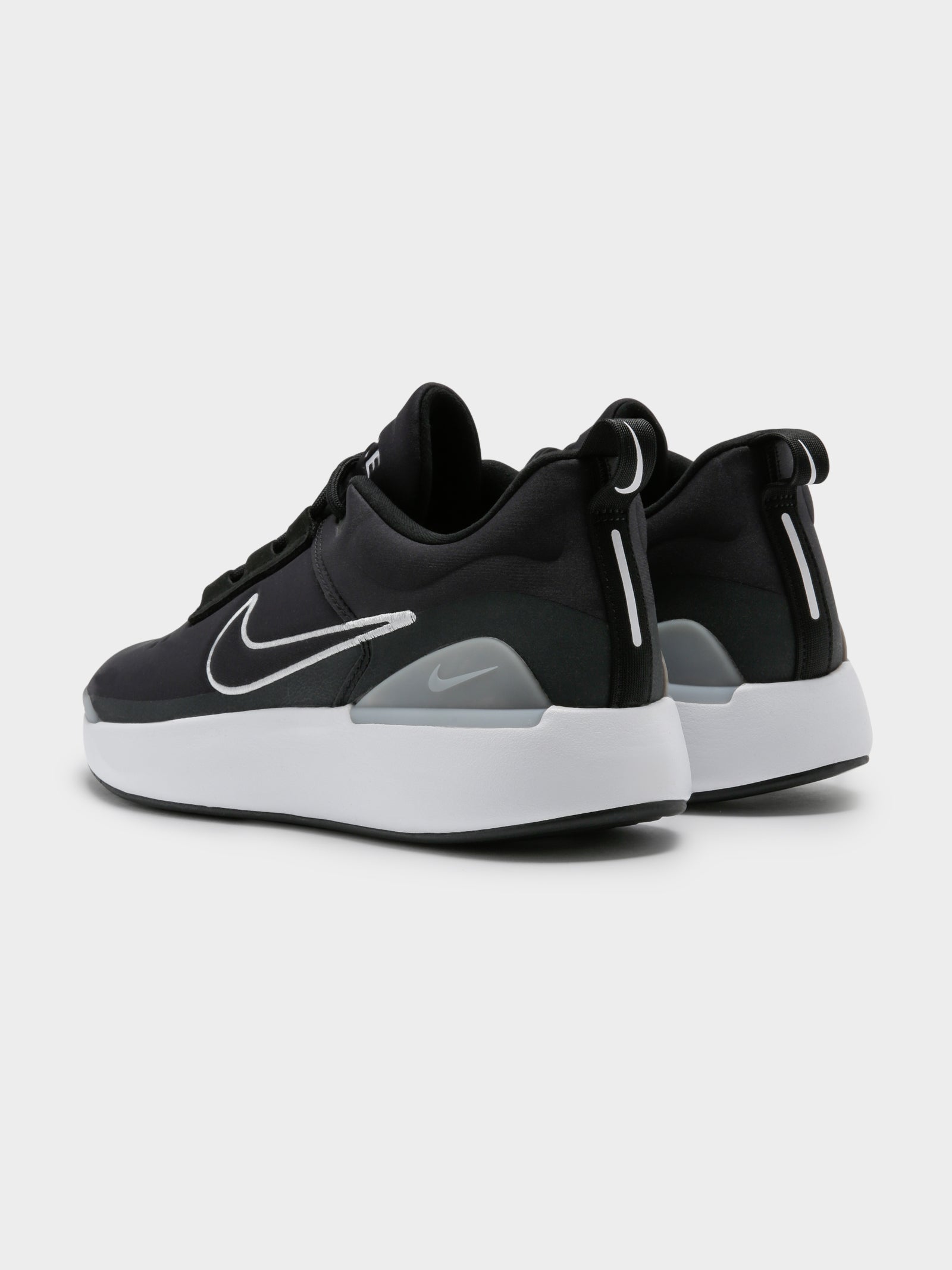 Mens E-Series 1.0 Sneakers in Black & White