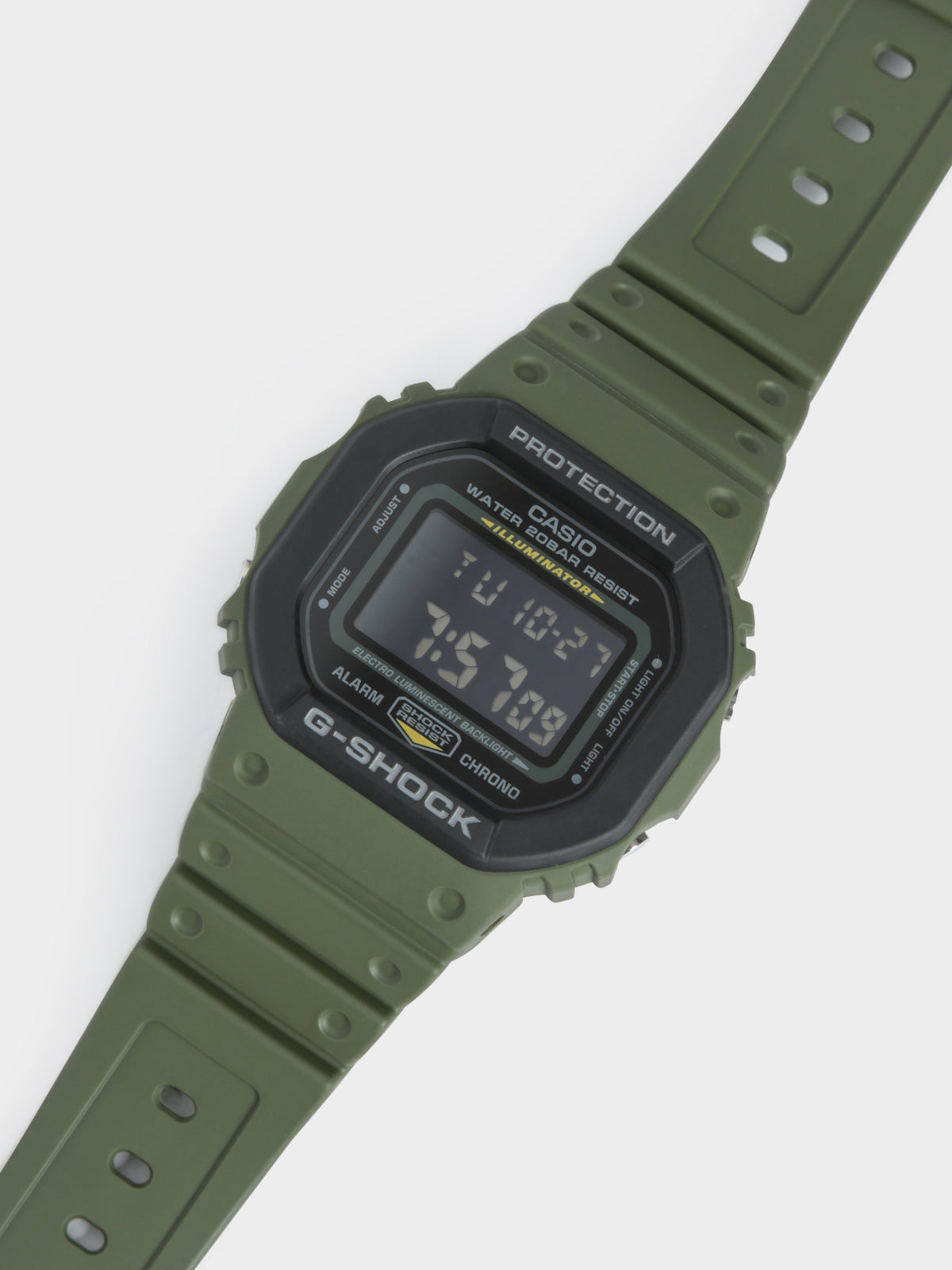 DW5610SU3D Digital Watch in Army Green