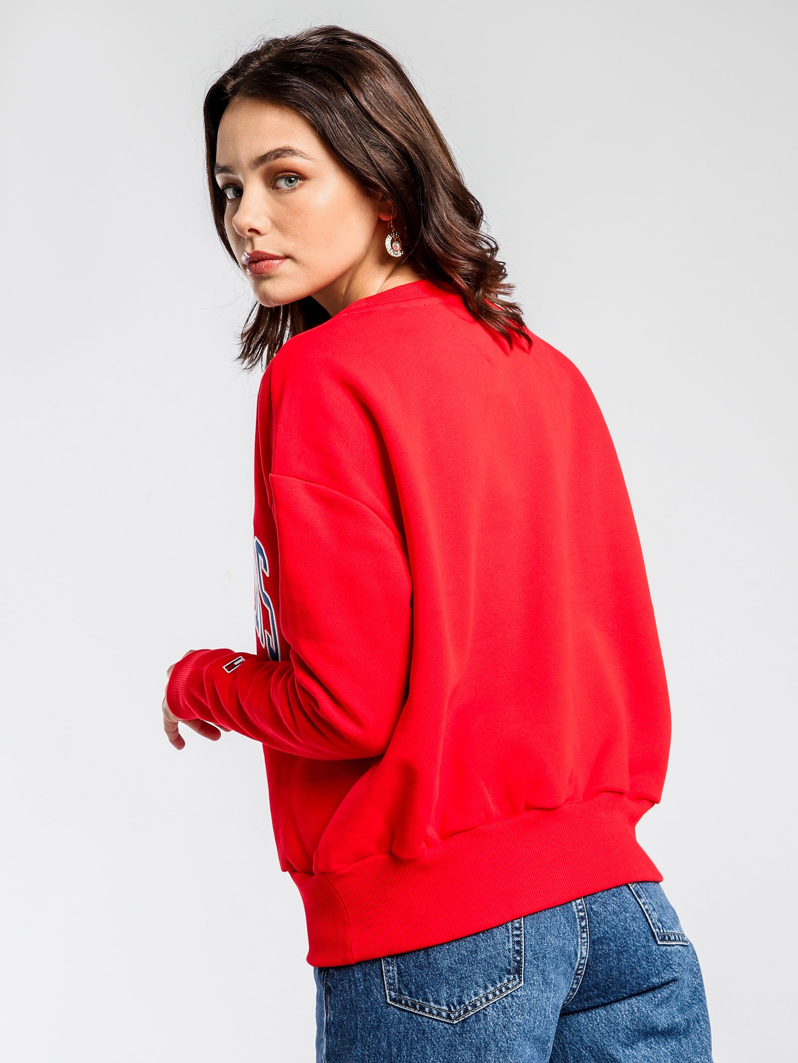 TJW Tommy Classics Logo Crew Neck Sweatshirt