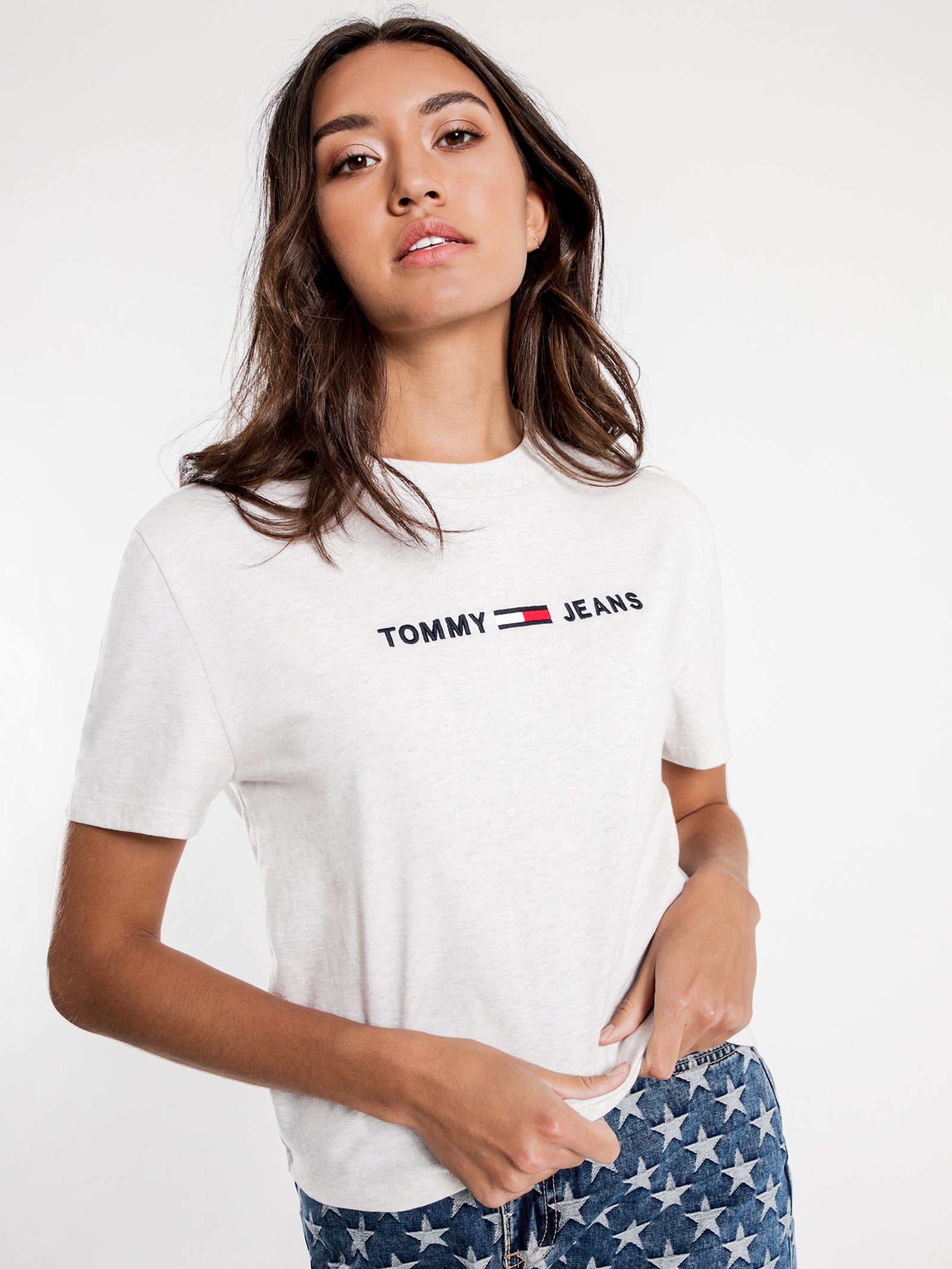 Clean Linear Logo T-Shirt