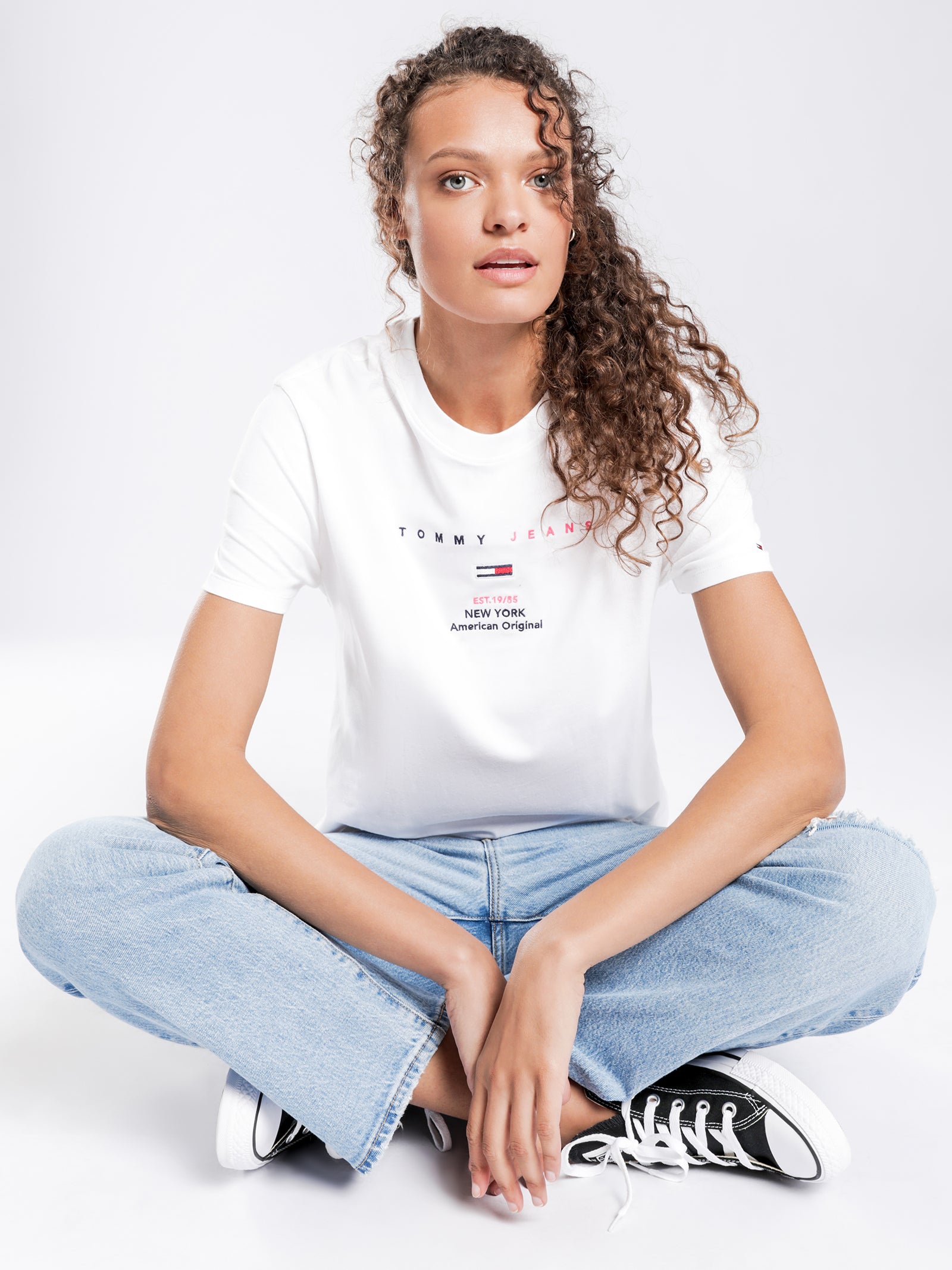 Small Logo Text T-Shirt