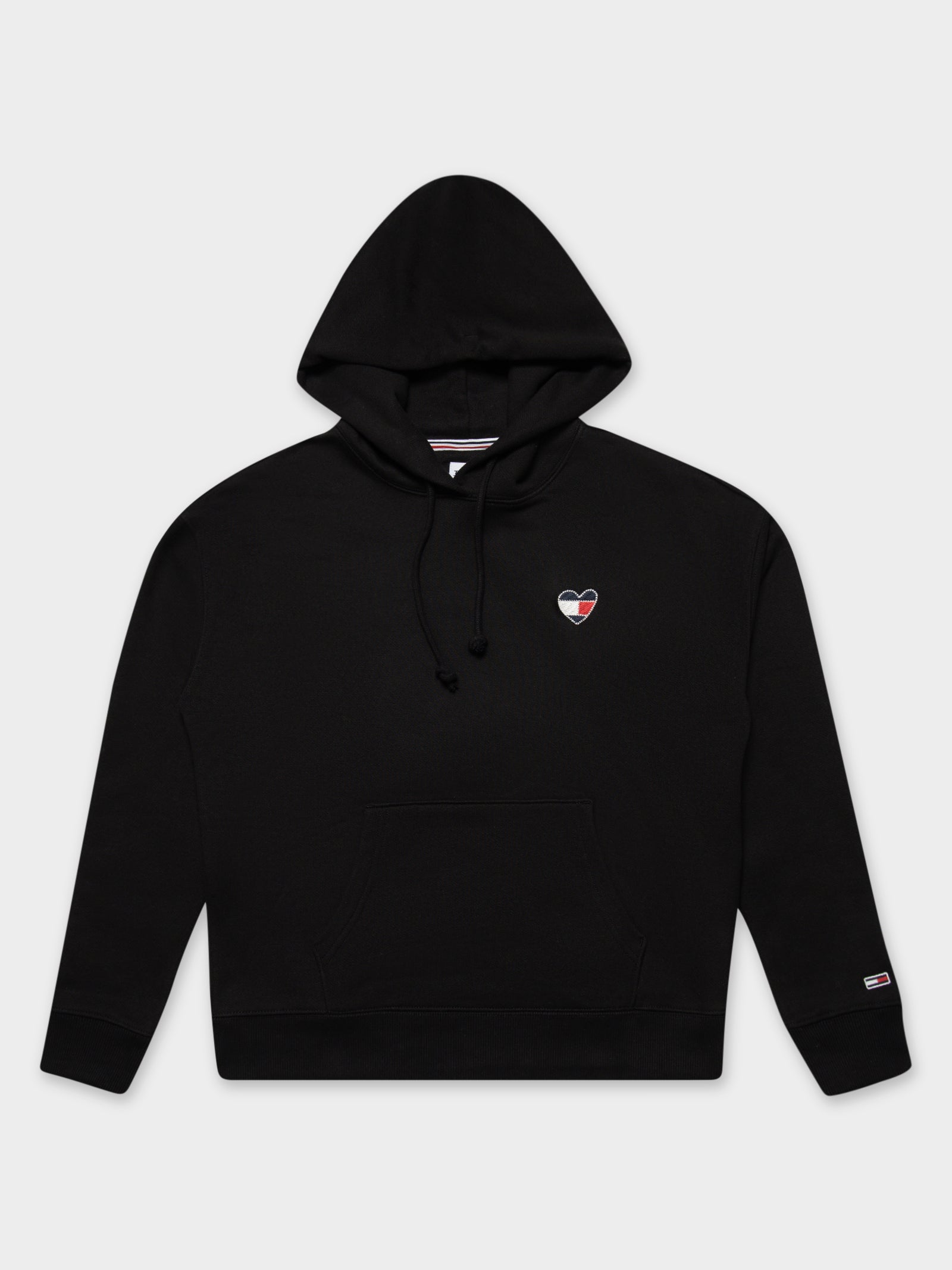 Boxy Heart Flag Hoodie