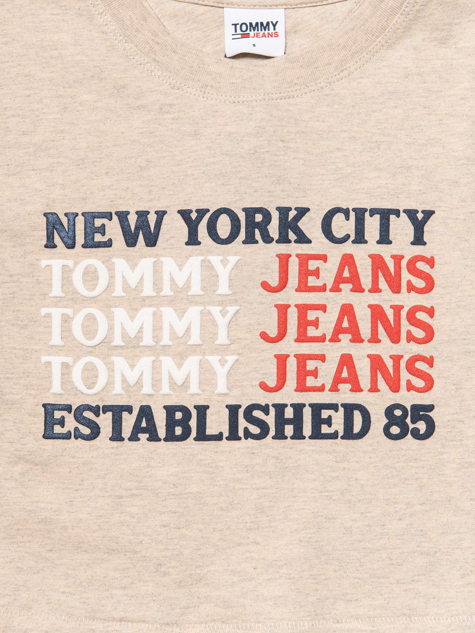 Repeat Logo Crop T-Shirt