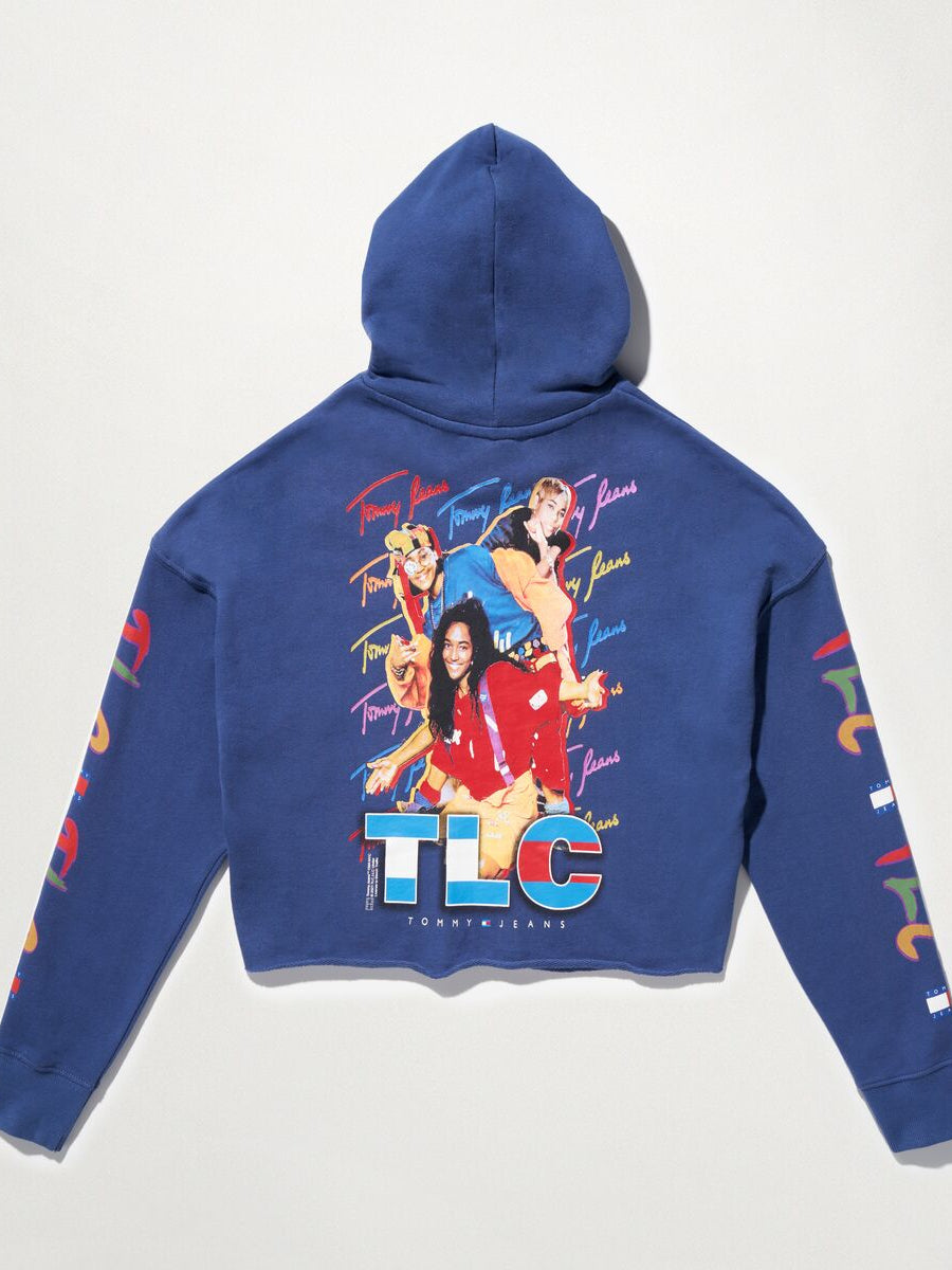 Music Revisited TLC Cropped Hoodie