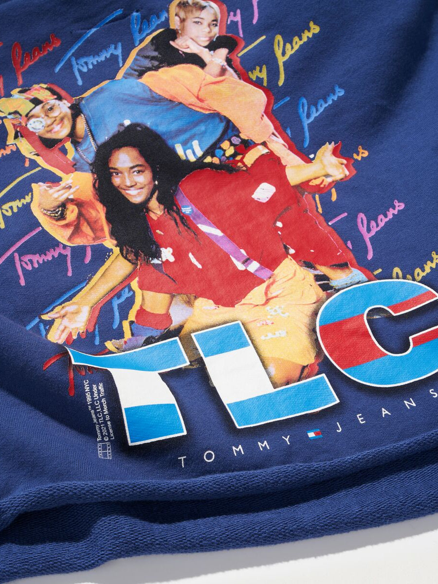 Music Revisited TLC Cropped Hoodie