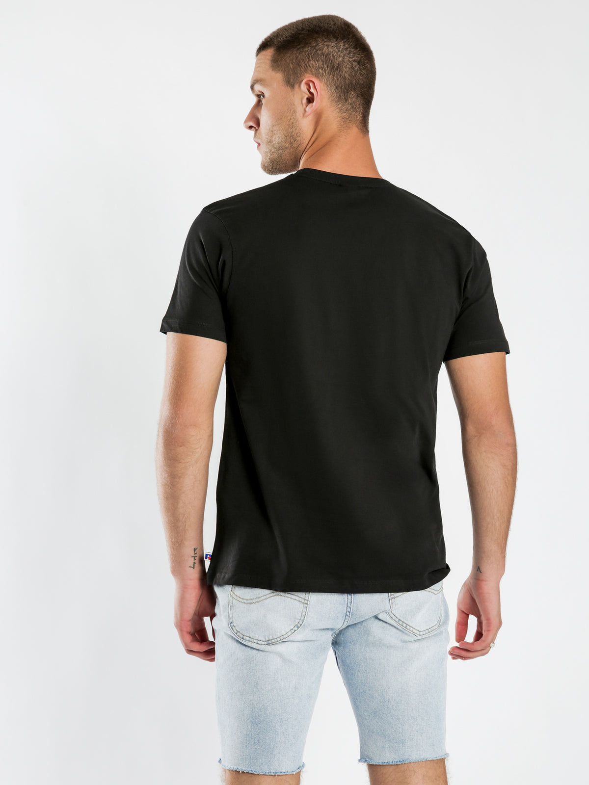 Iconic Crew Neck T-Shirt in Black