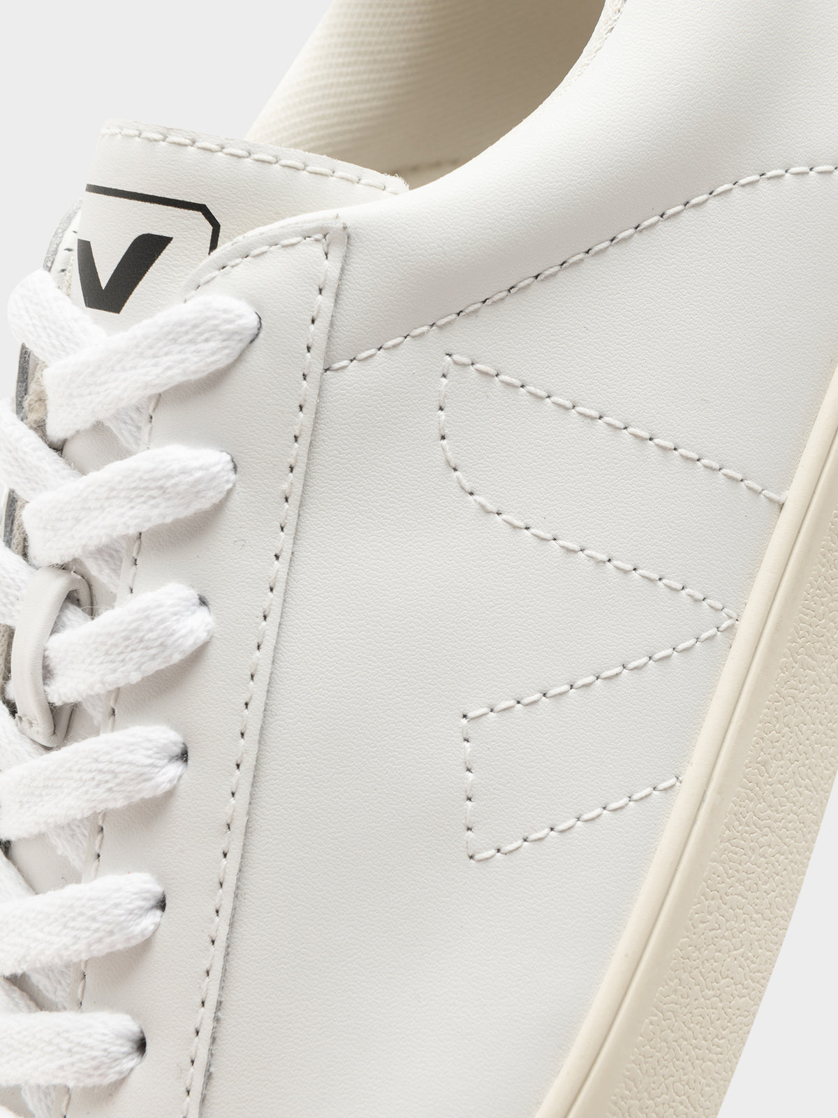 Unisex Esplar Leather Sneaker in Extra White
