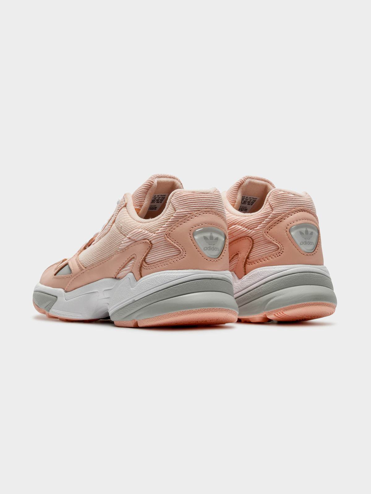 Womens Falcon Sneakers in White &amp; Pink