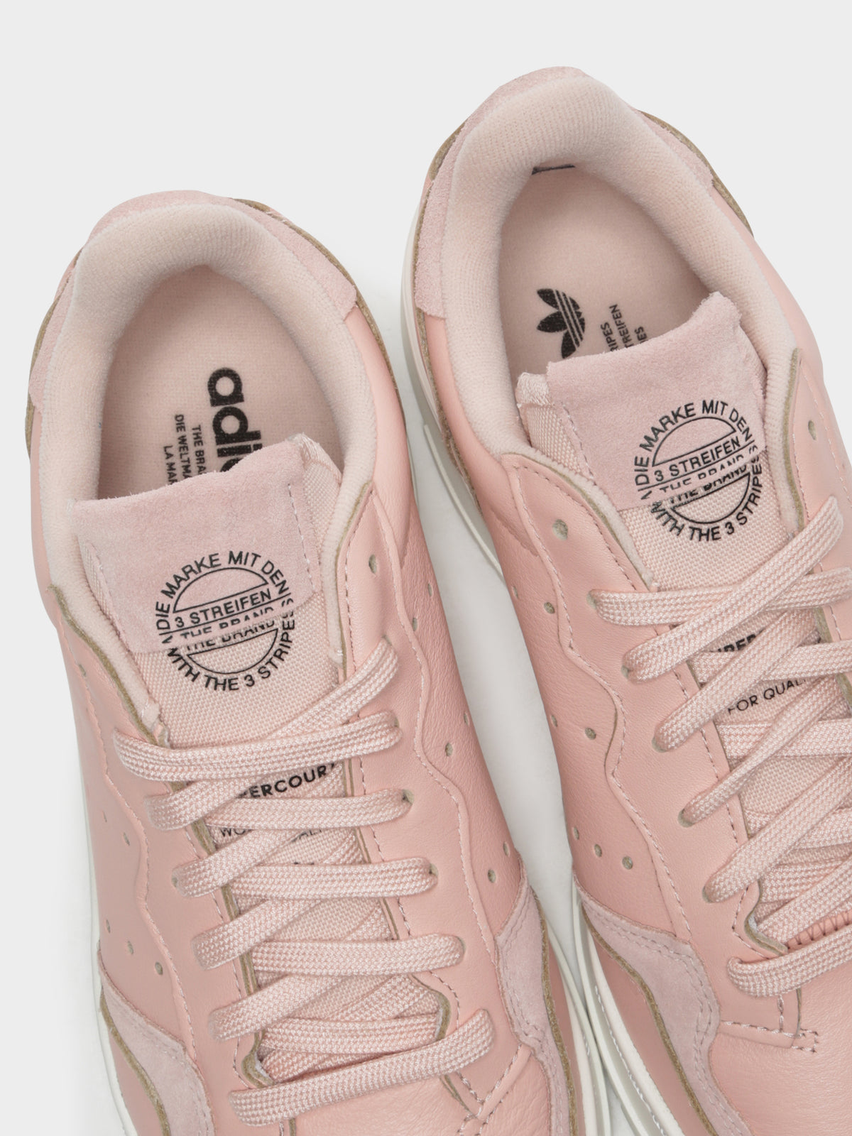 Supercourt Leather Sneaker in Pink