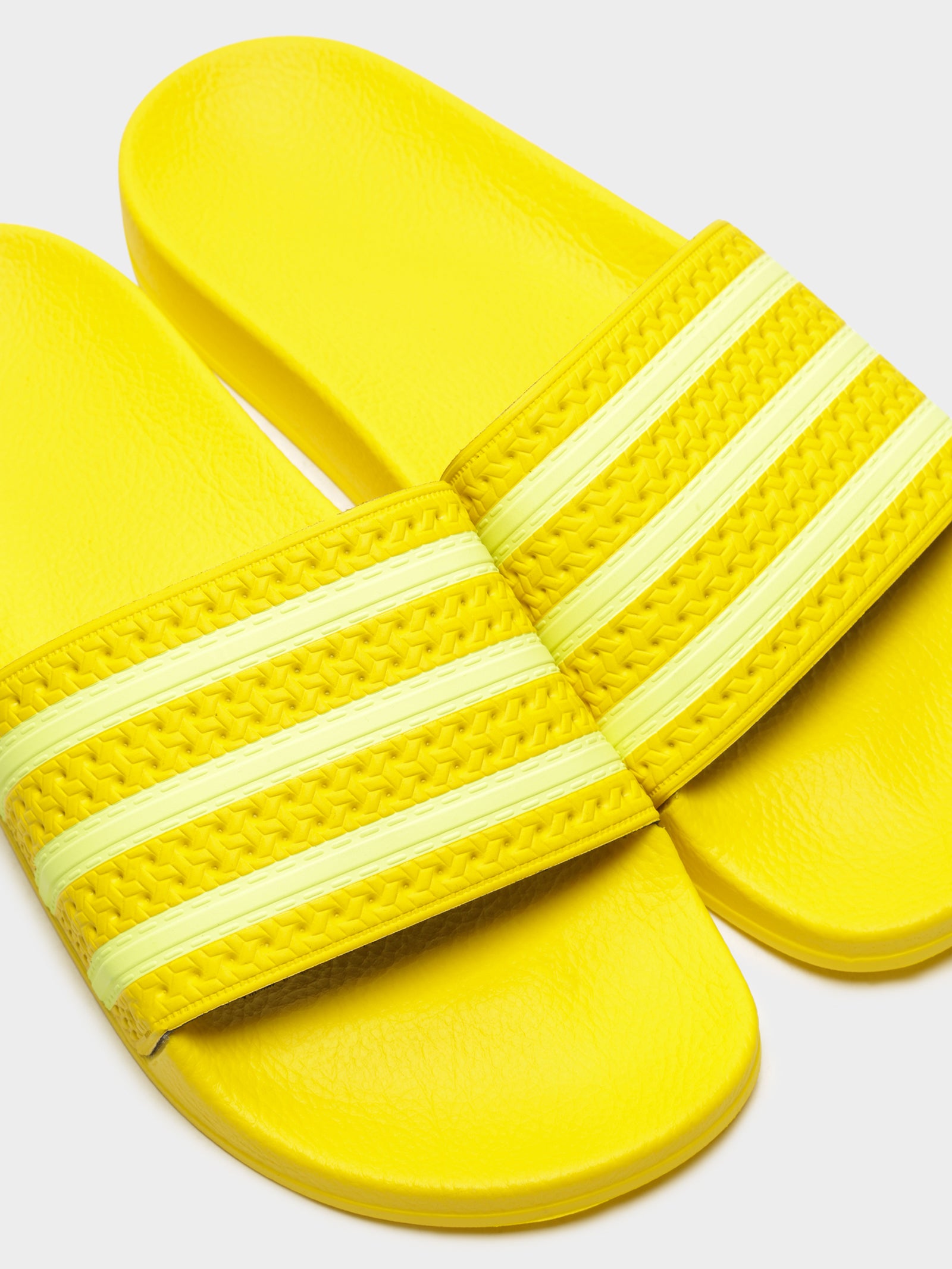 Solar Yellow Adiletten Damen Neon Gelb Herren Sneaker Und Schuhe