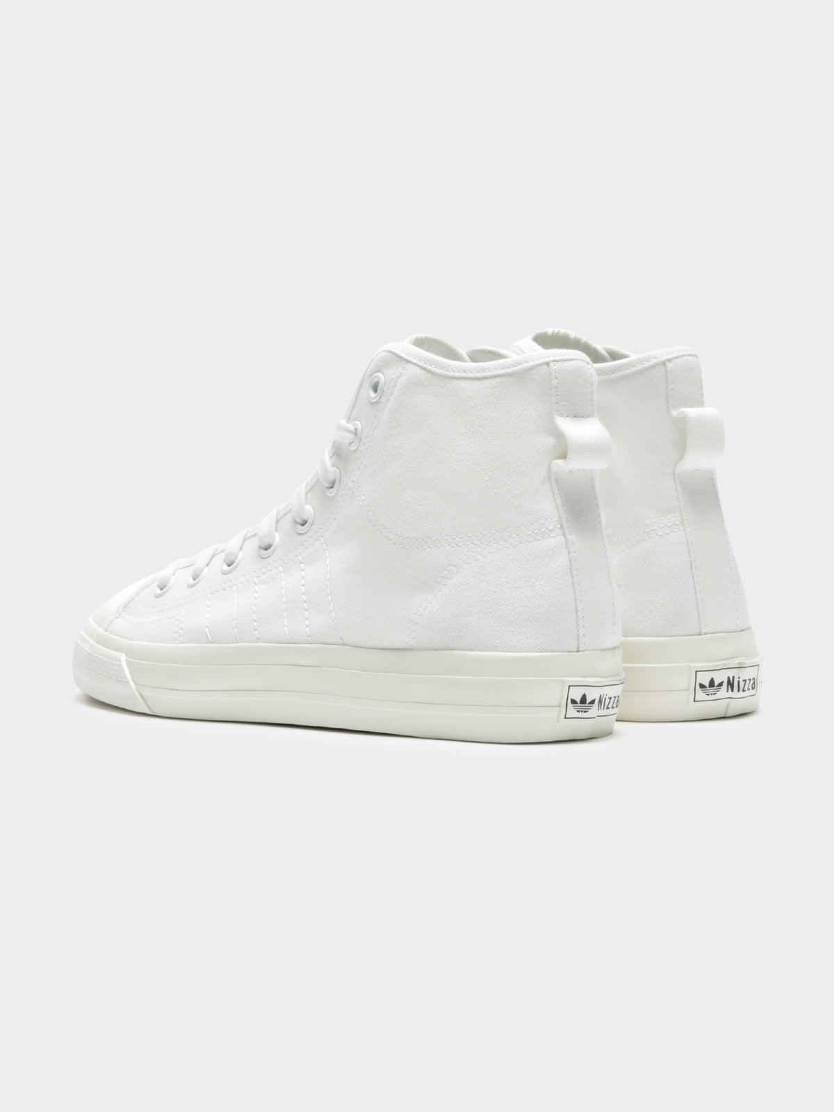 Mens Nizza High Top Sneakers in White