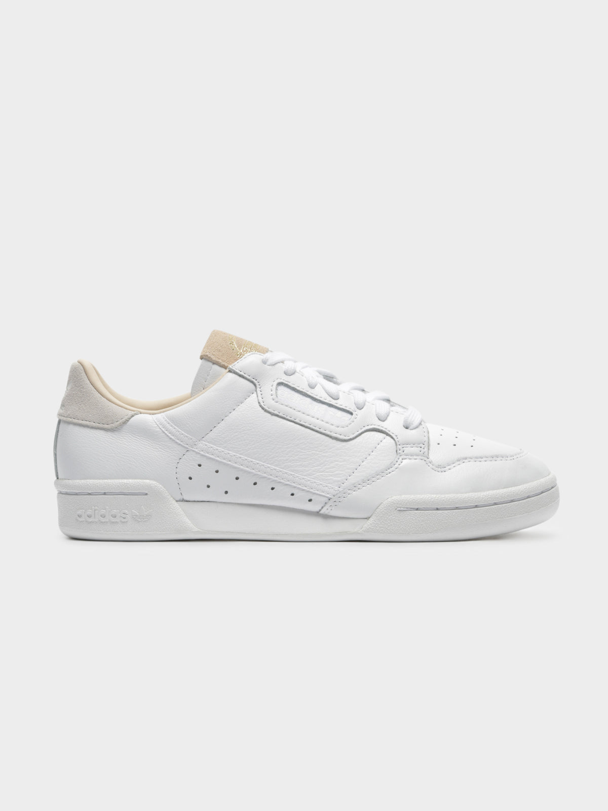Unisex Continental 80 Sneakers in White &amp; Crystal
