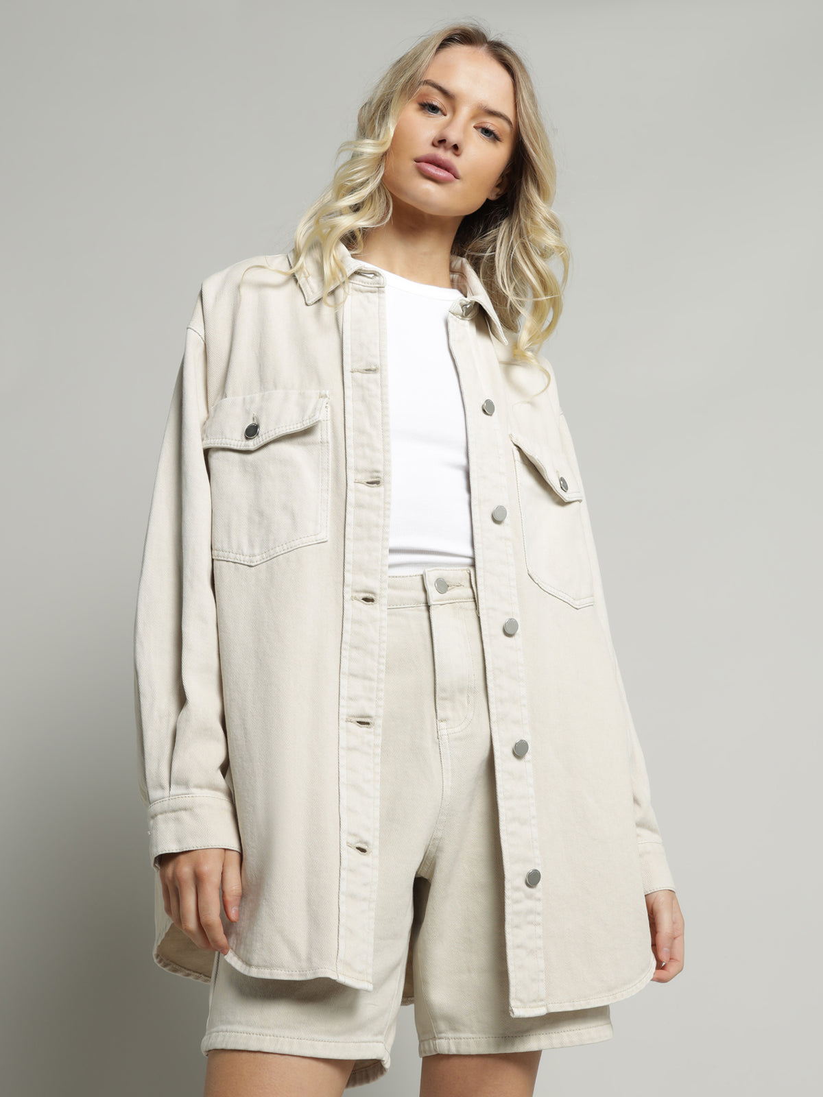 Nude Lucy Rai Denim Jacket | Bone