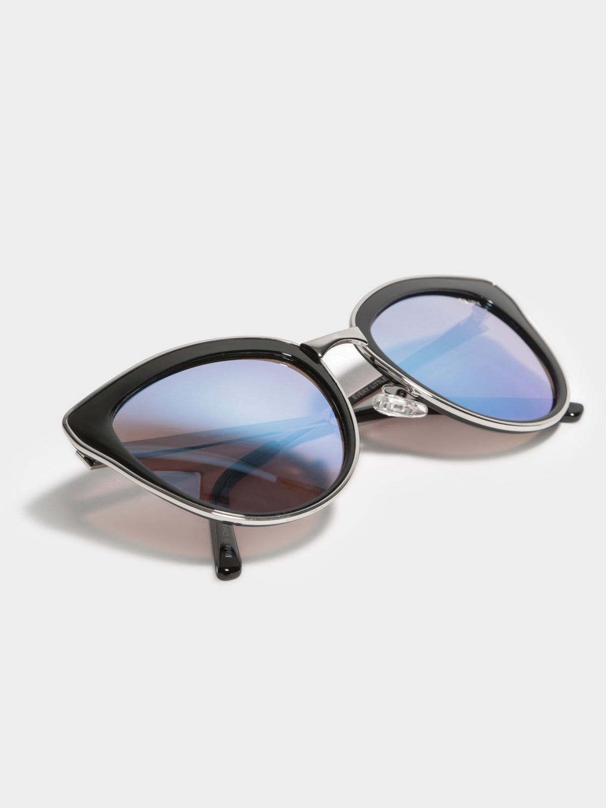 Every Little Thing Sunglasses in Black &amp; Lilac