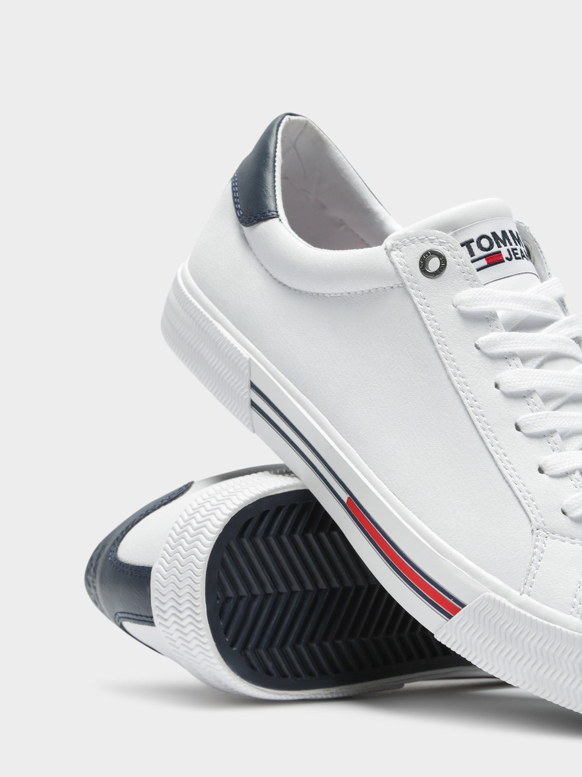Essential Leather Sneakers in White