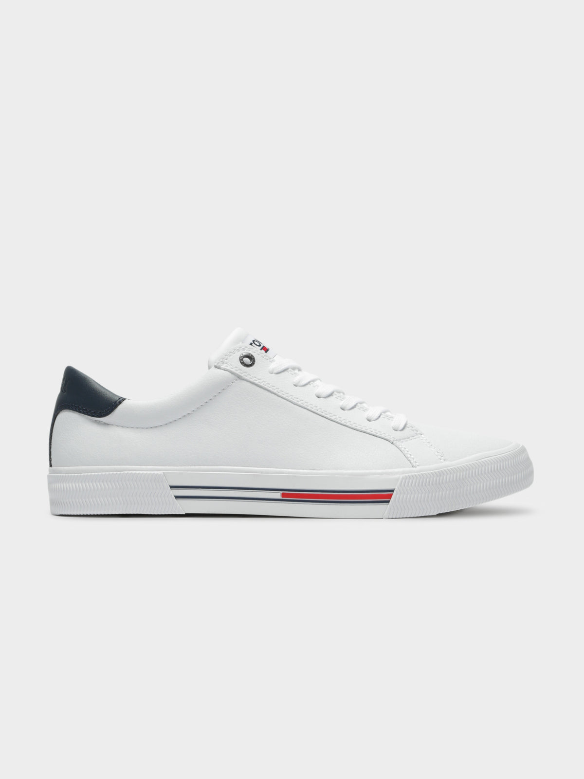 Essential Leather Sneakers in White