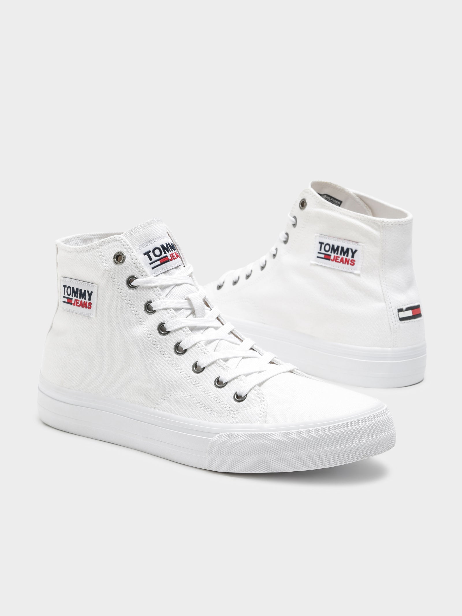 Unisex Mid Cut Lace High Top Sneaker