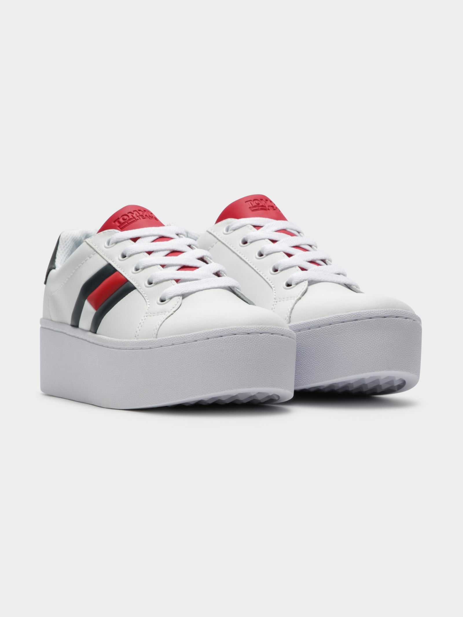 Womens Tommy Icon Platform Sneakers