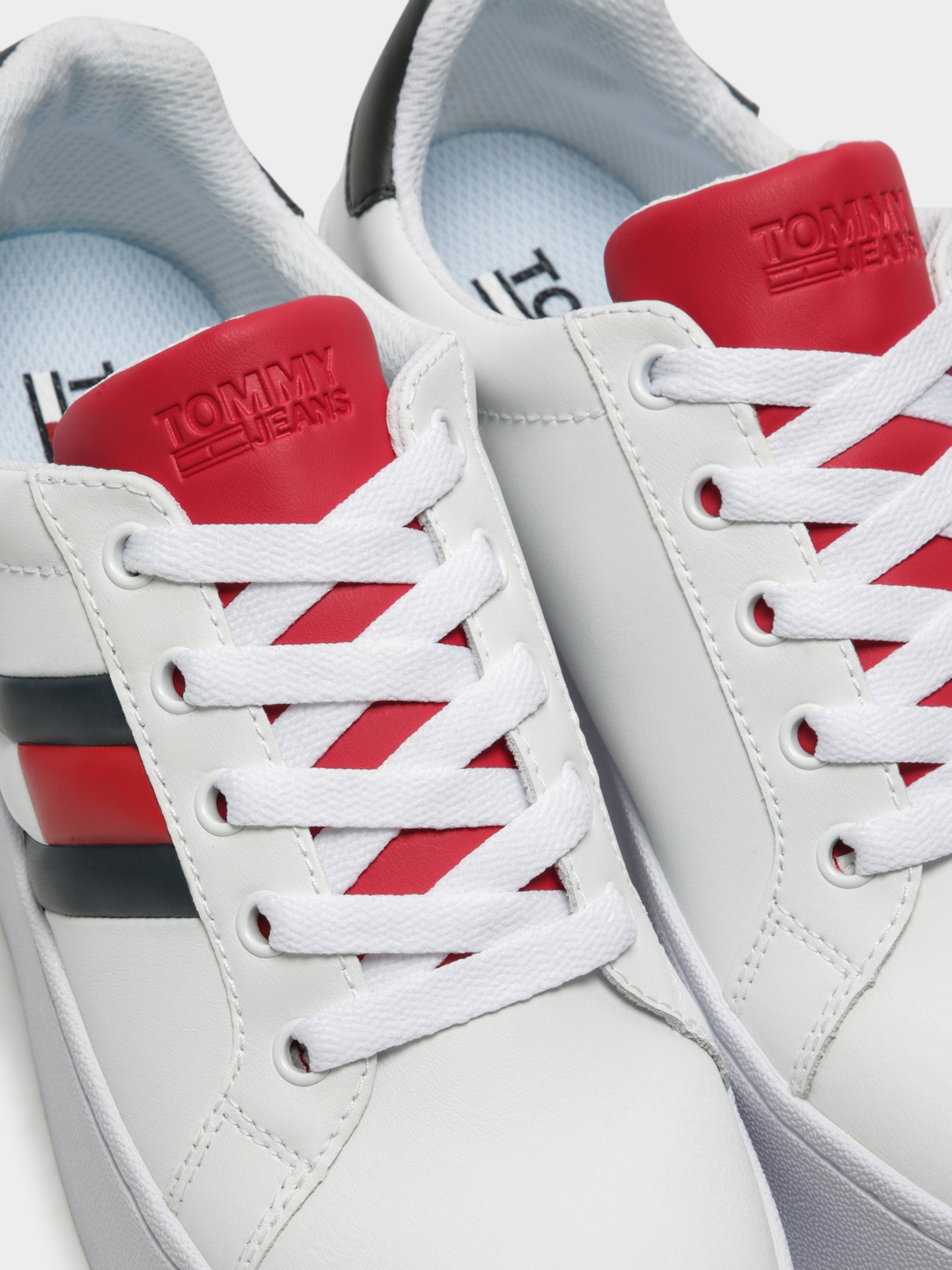 Womens Tommy Icon Platform Sneakers