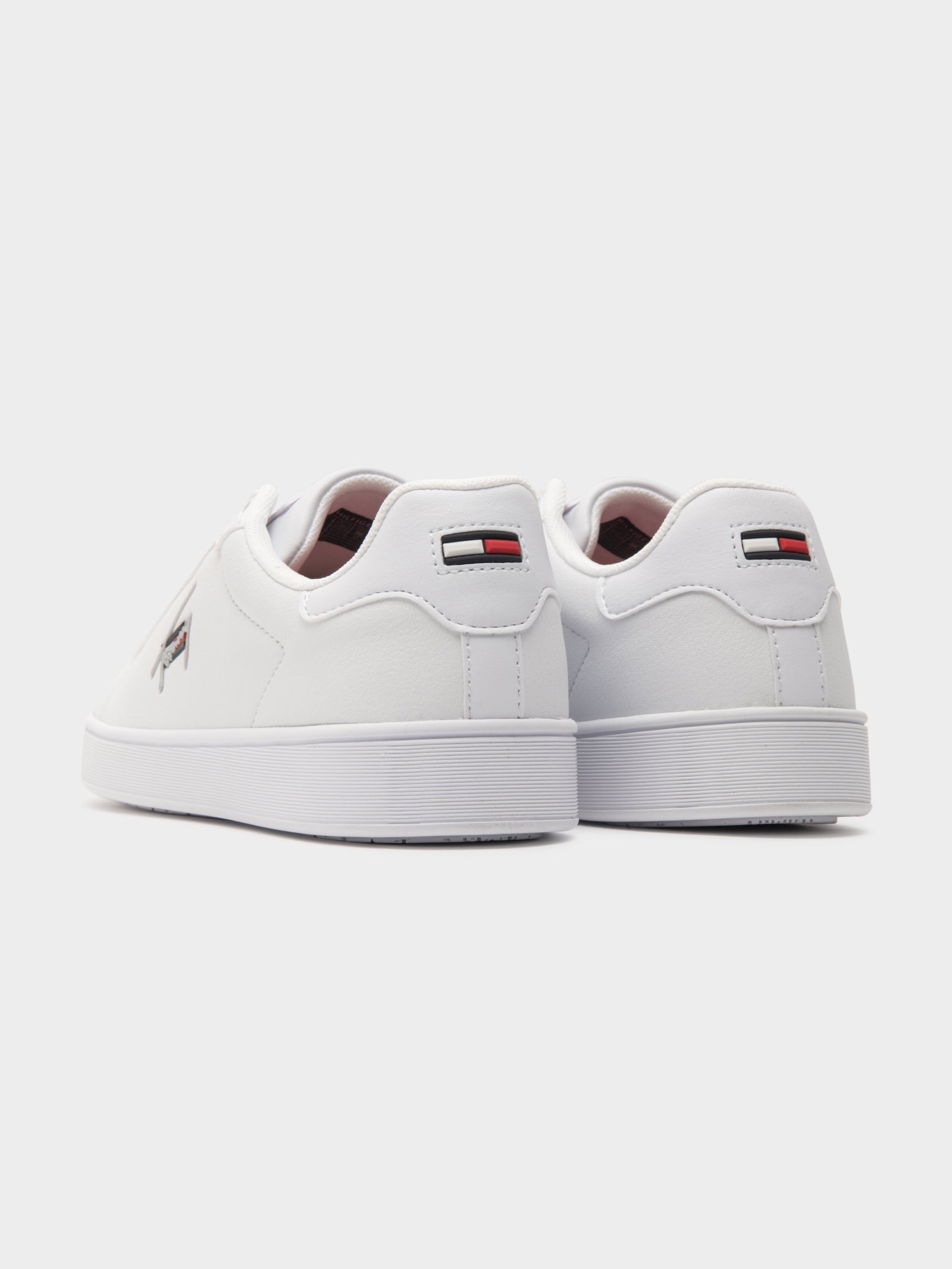 Womens Signature Logo Cupsole Sneakers