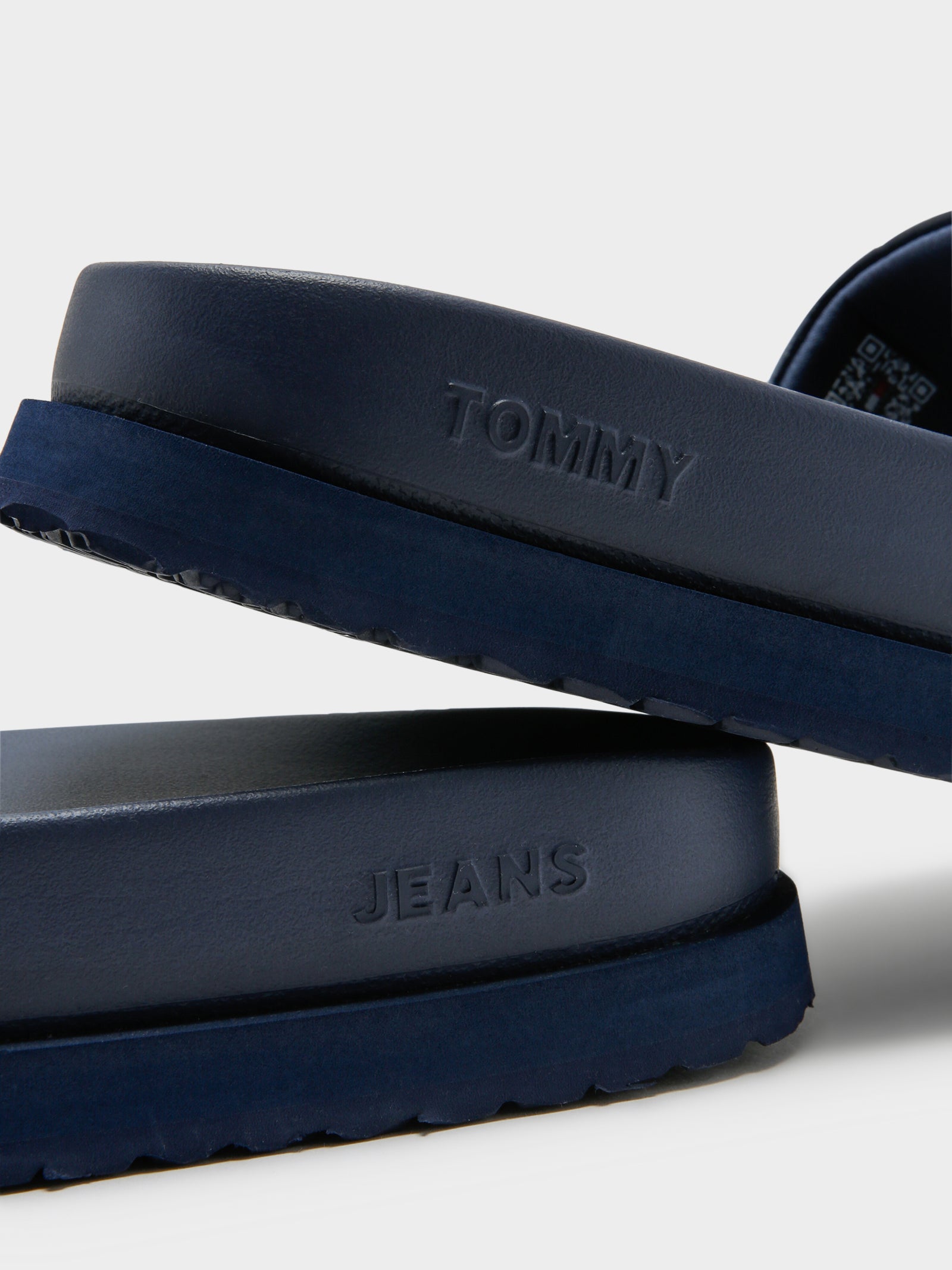 Womens Logo Flatform Pool Slides