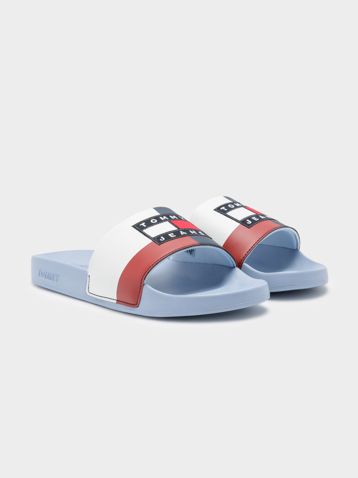 Womens Archive Pool Slides in Blue