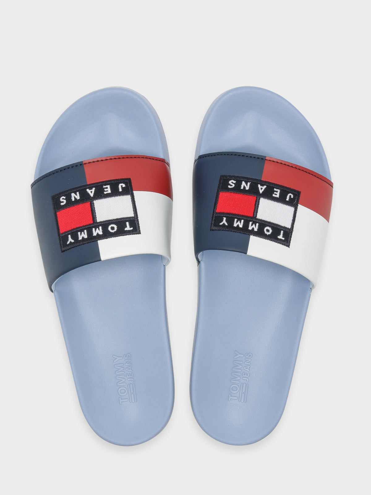 Womens Archive Pool Slides in Blue