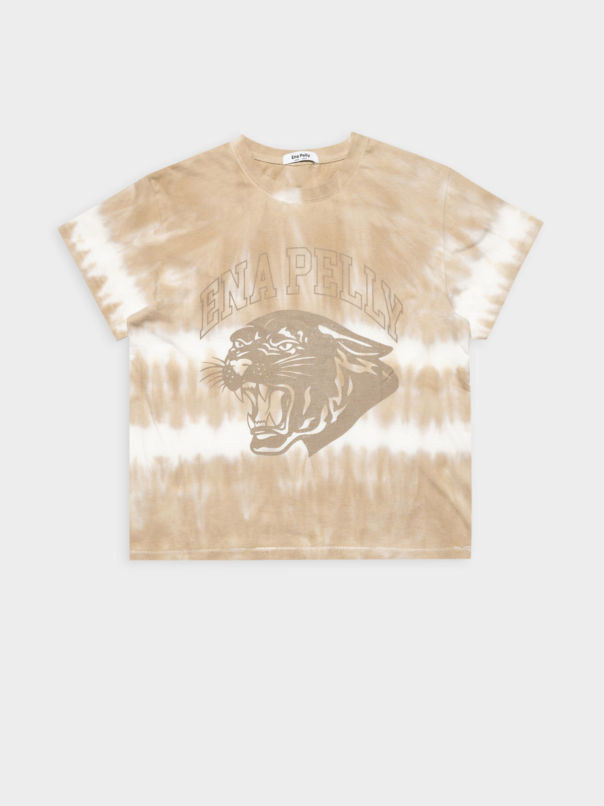Panther Collegiate T-Shirt in Ginger Tie Dye